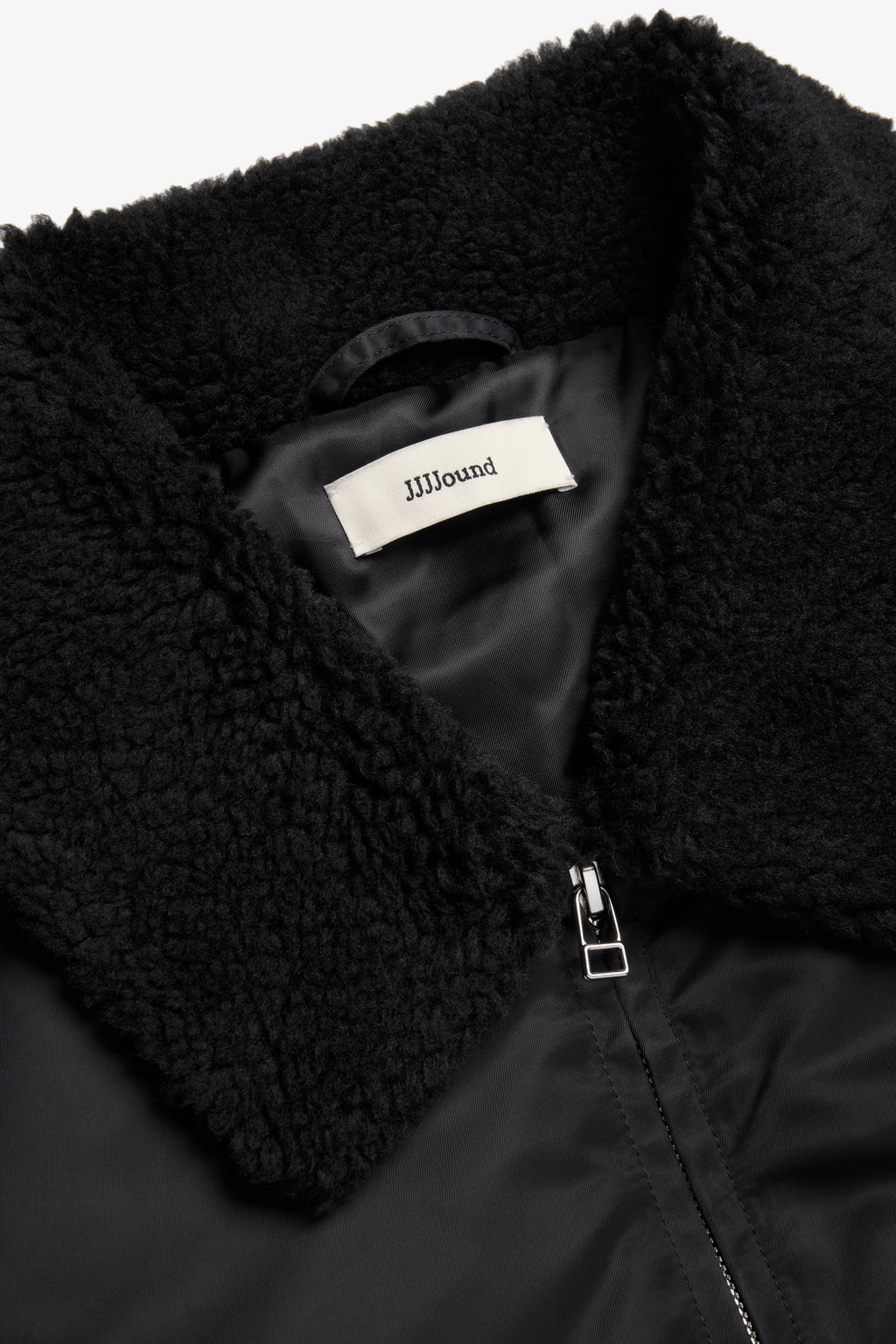 Padded Trucker Jacket - Black