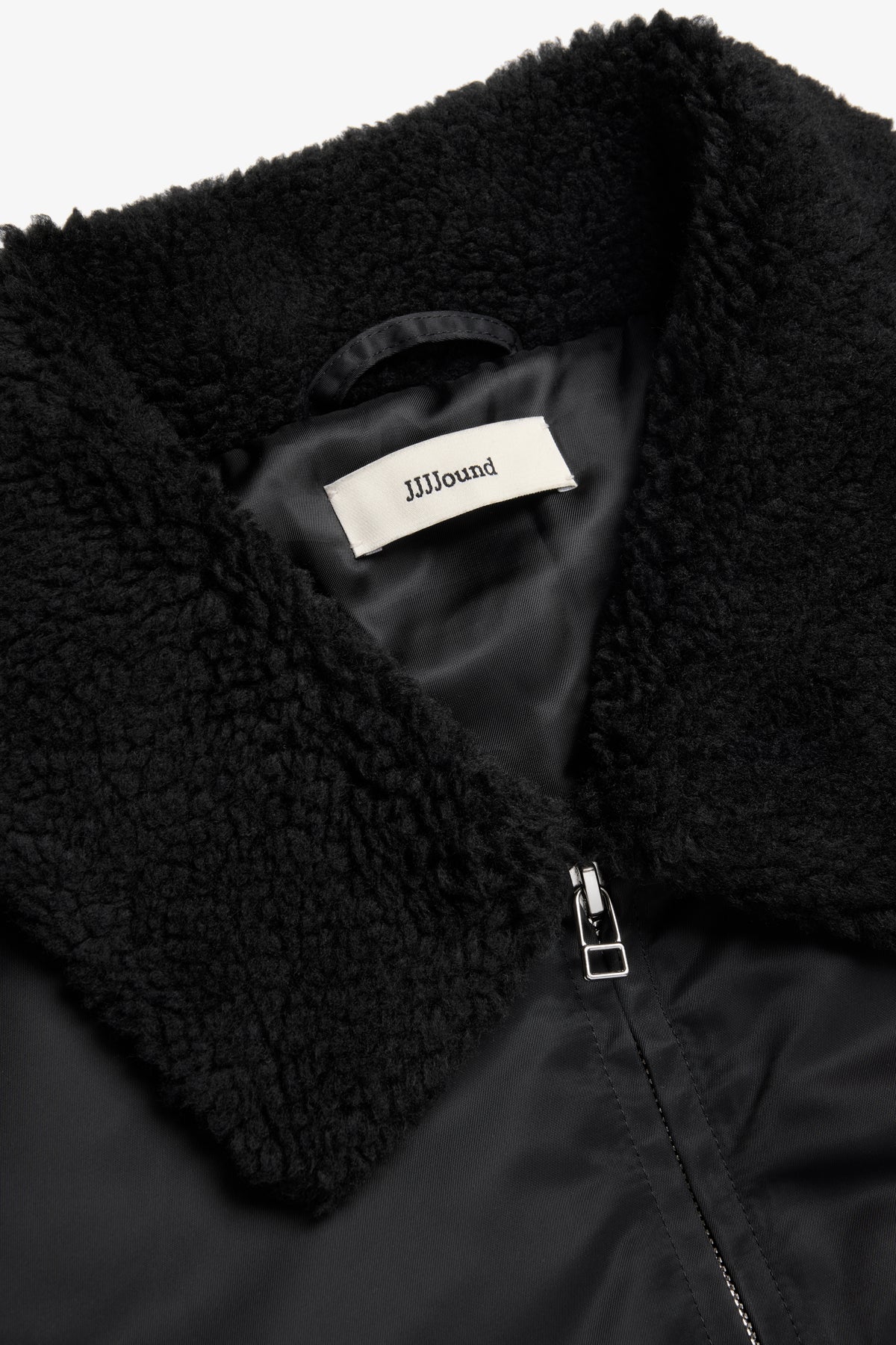 Padded Trucker Jacket - Black