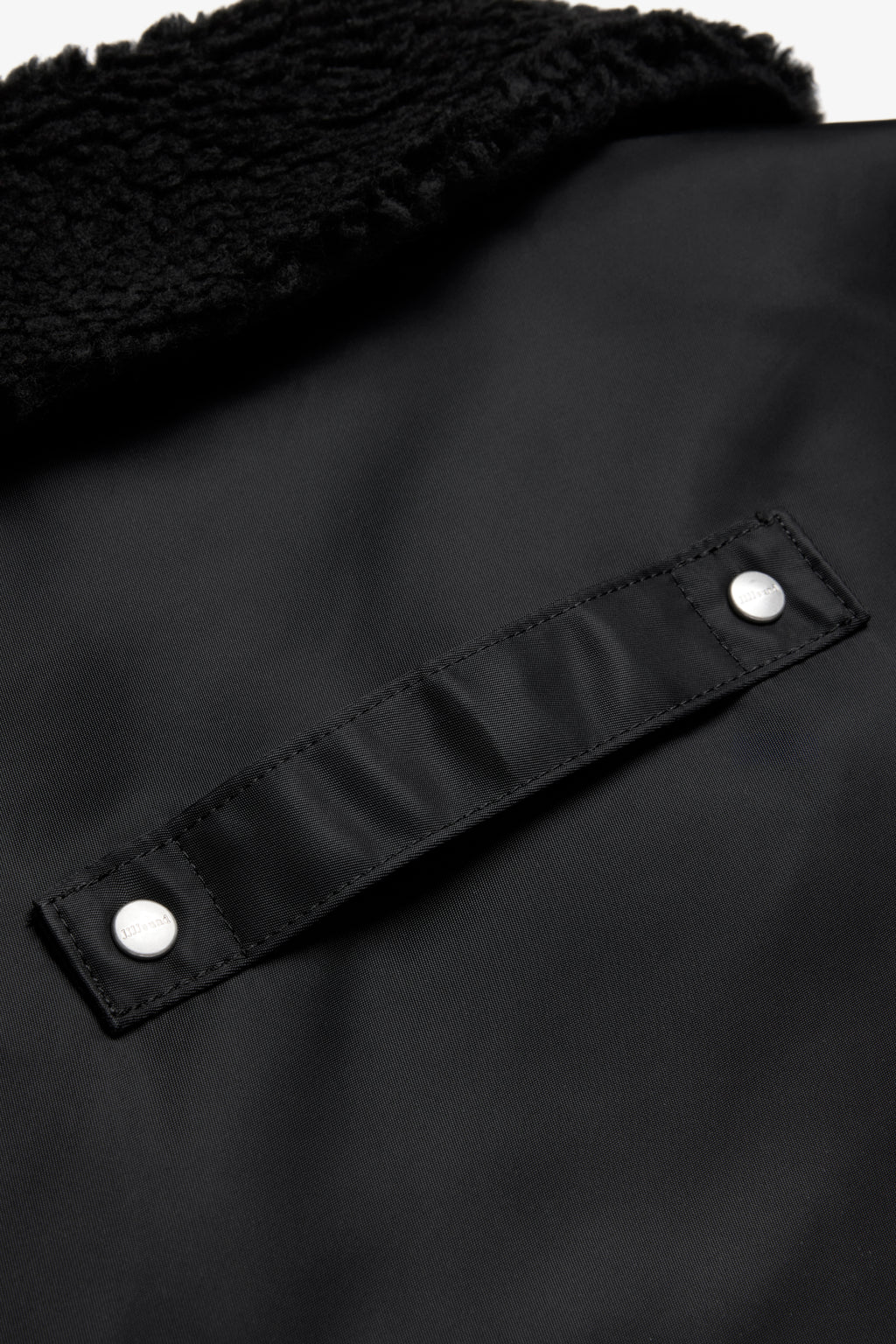 Padded Trucker Jacket - Black