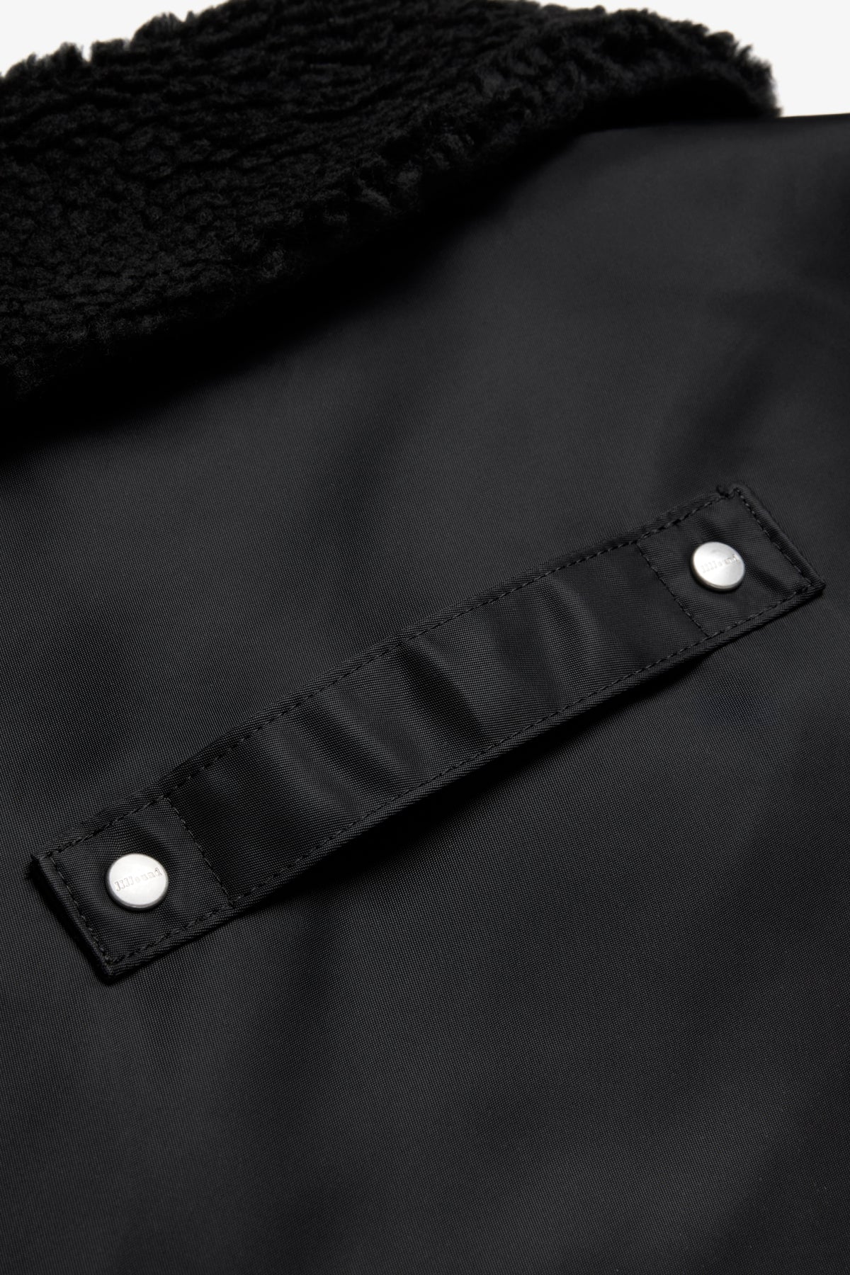 Padded Trucker Jacket - Black