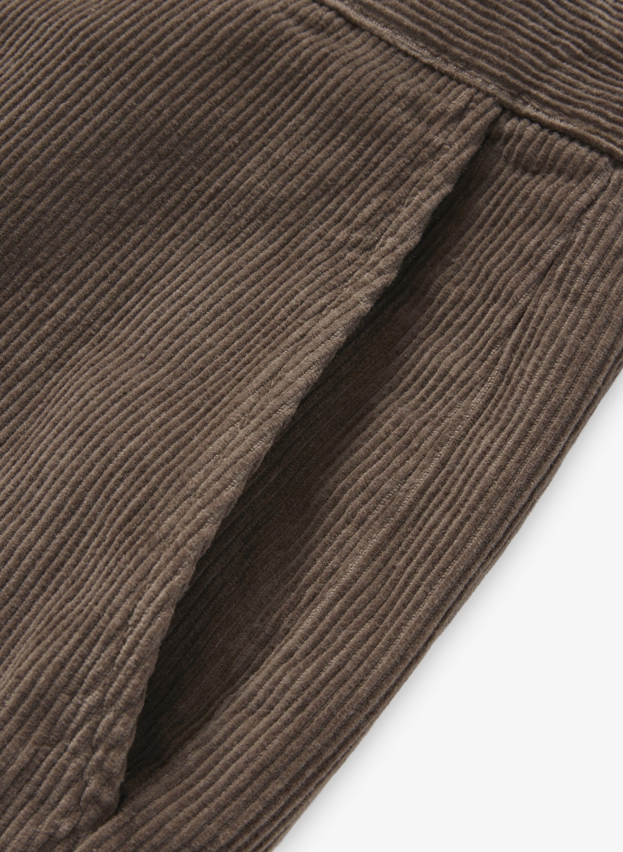 Corduroy Pant Relaxed - Brown
