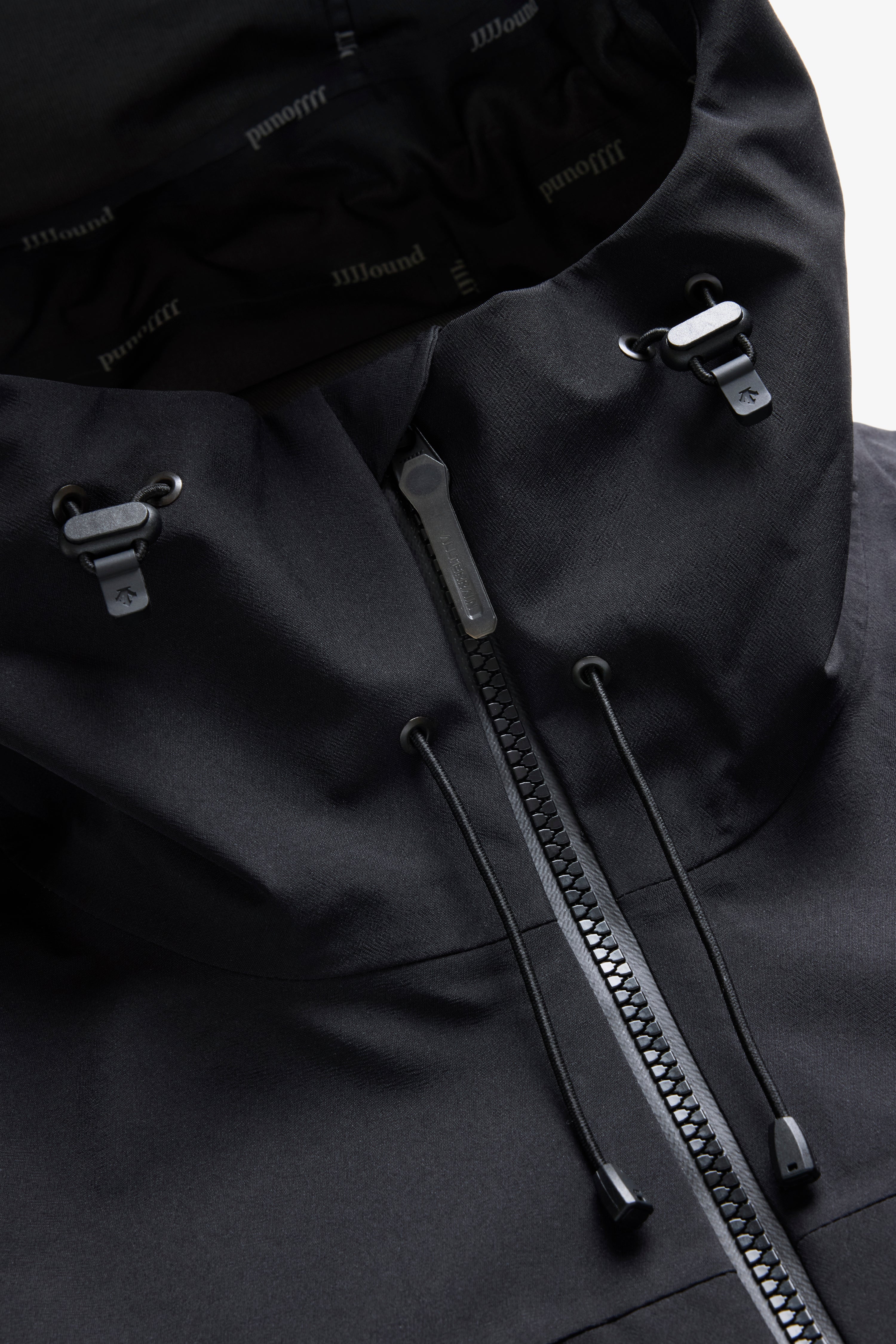JJJJound Descente Hardshell Parka - Black/Charcoal