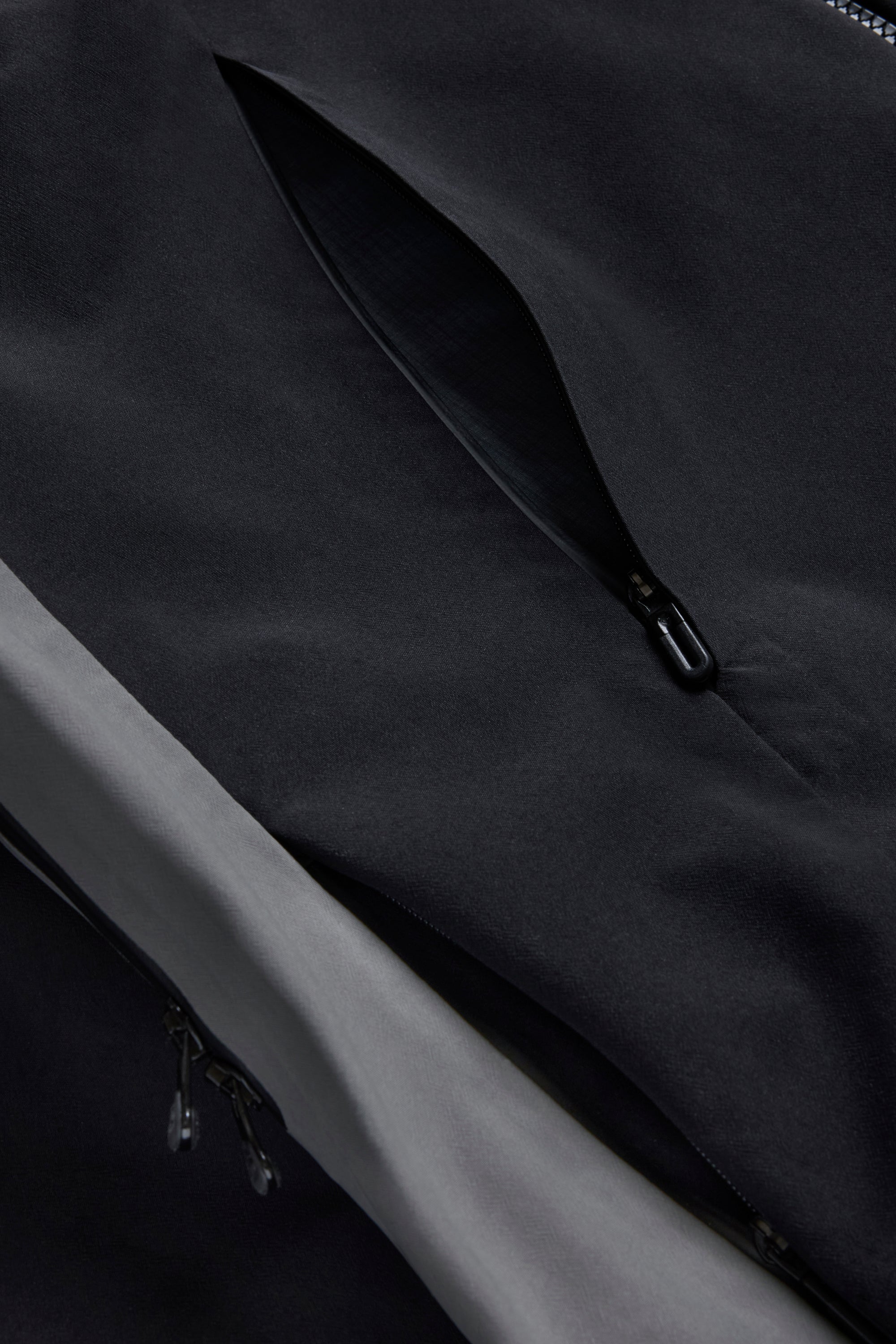 JJJJound Descente Hardshell Parka - Black/Charcoal