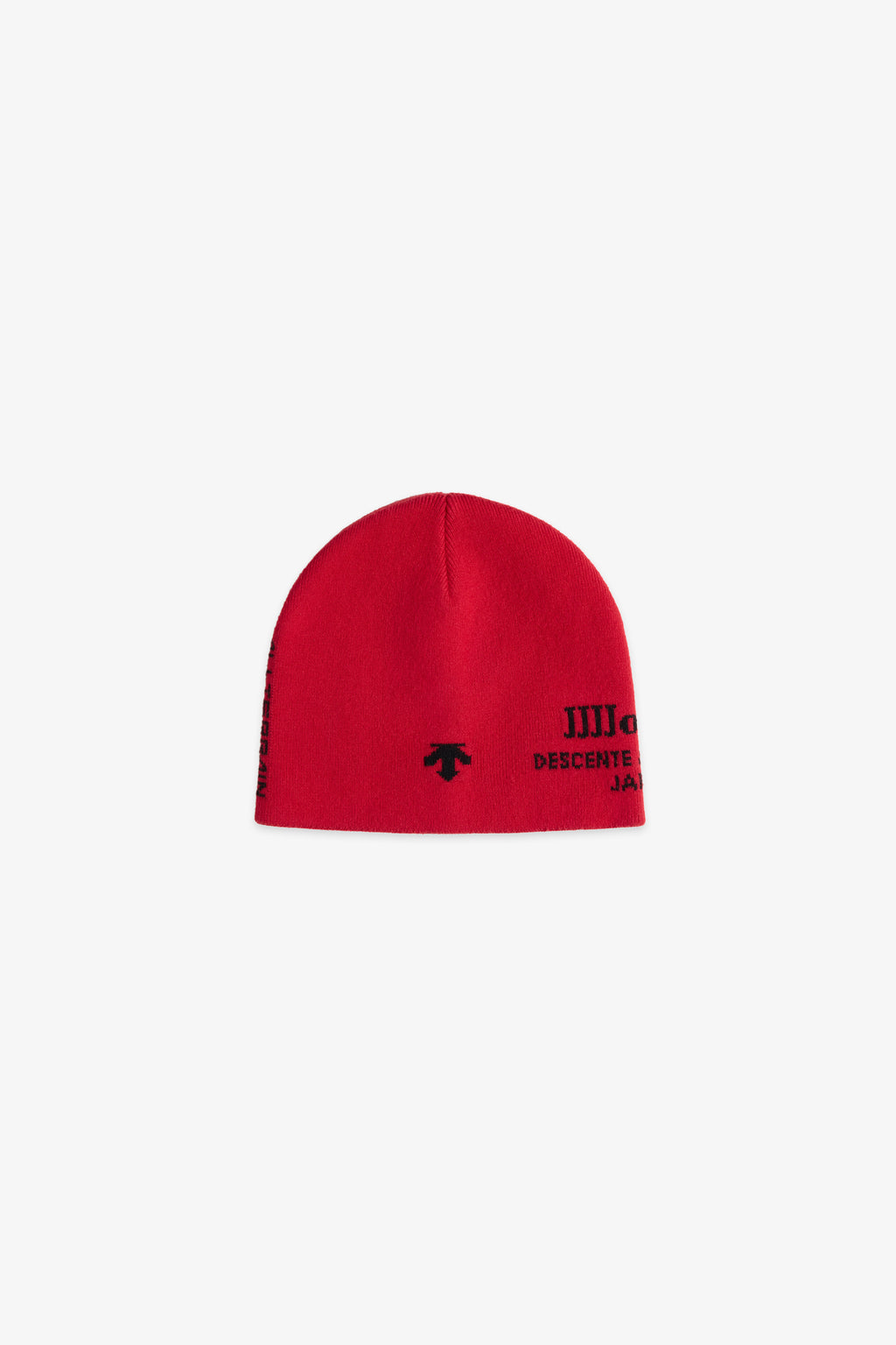 JJJJound Descente Knit Skully - Red/Black