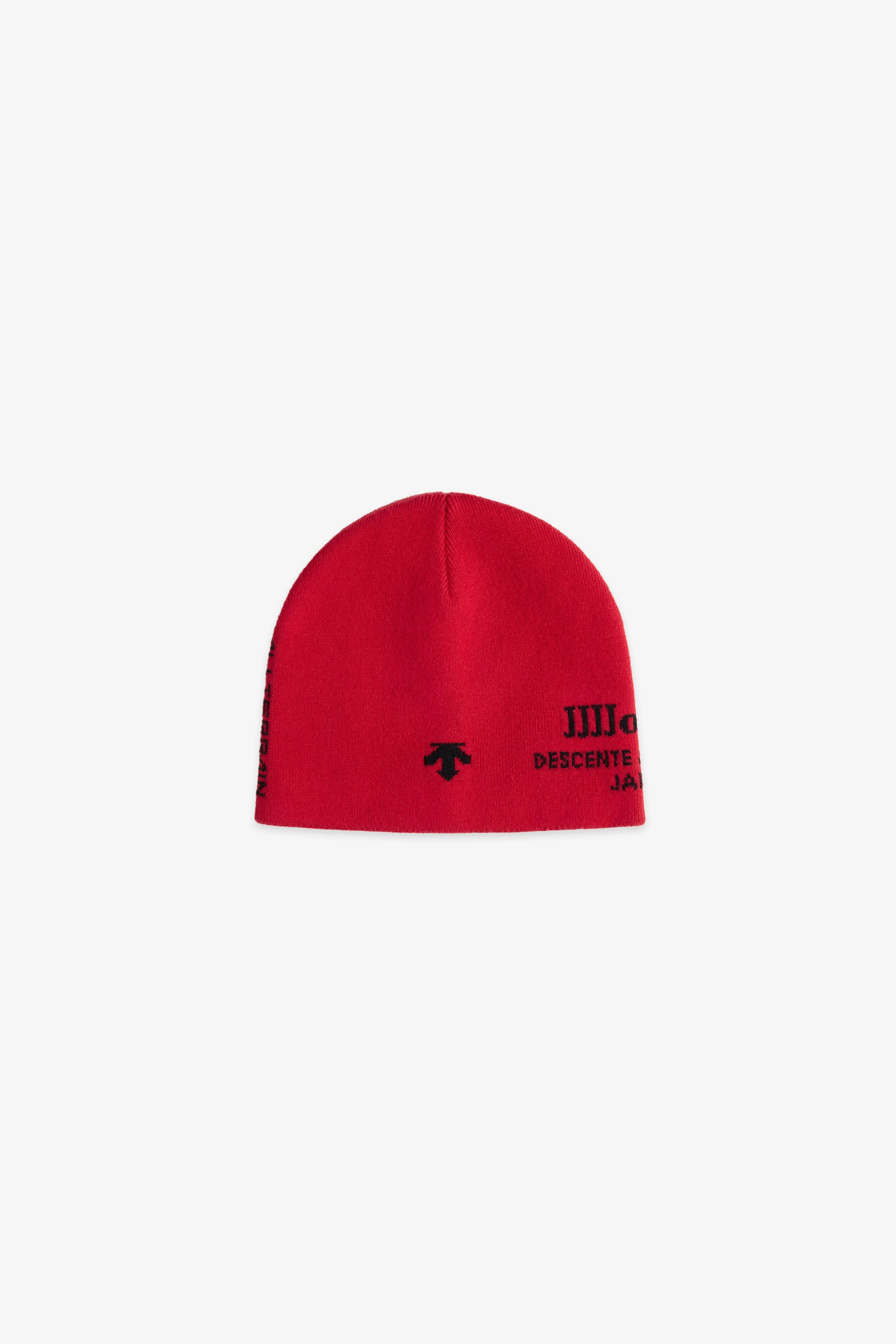 JJJJound Descente Knit Skully - Red/Black