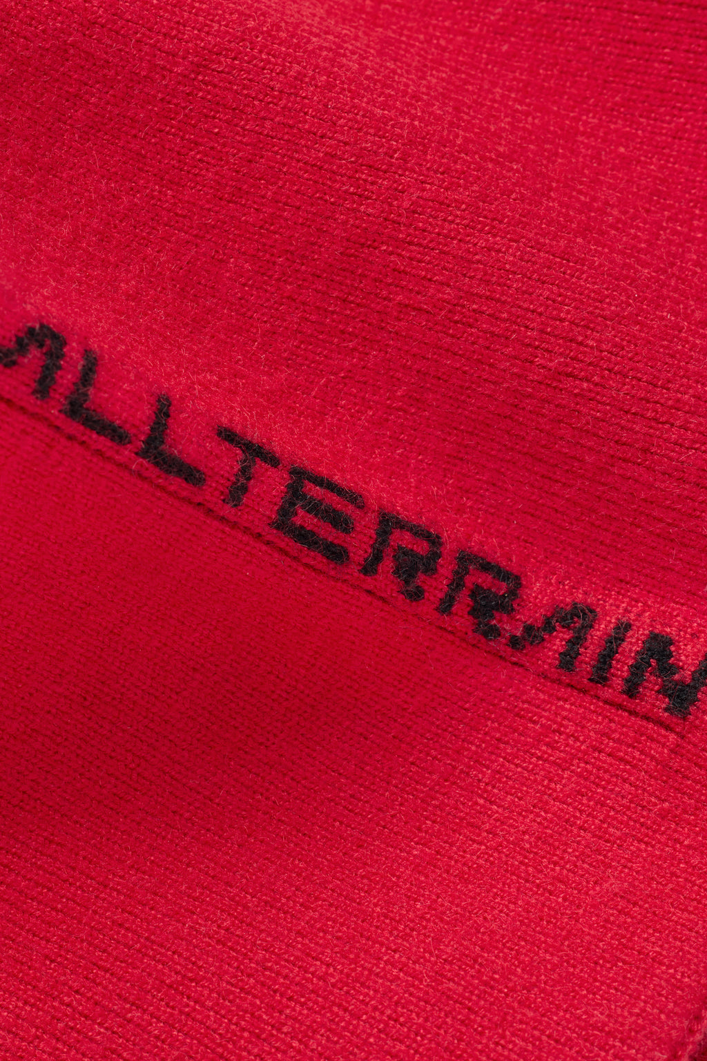 JJJJound Descente Knit Skully - Red/Black
