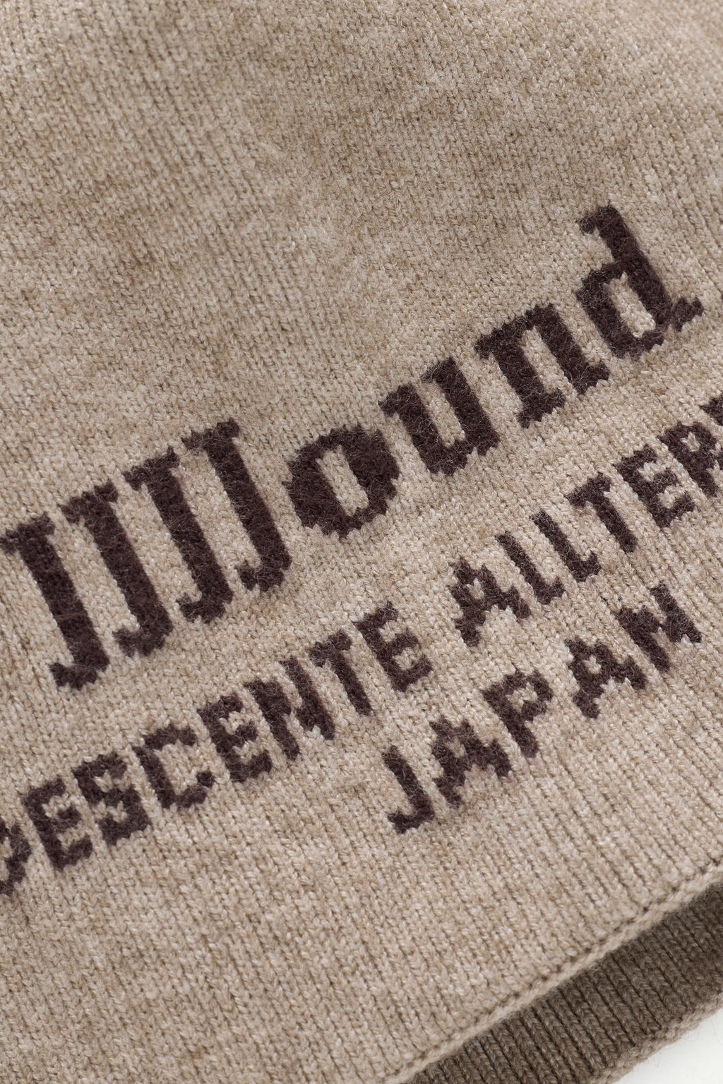 JJJJound Descente Knit Skully - Taupe/Brown