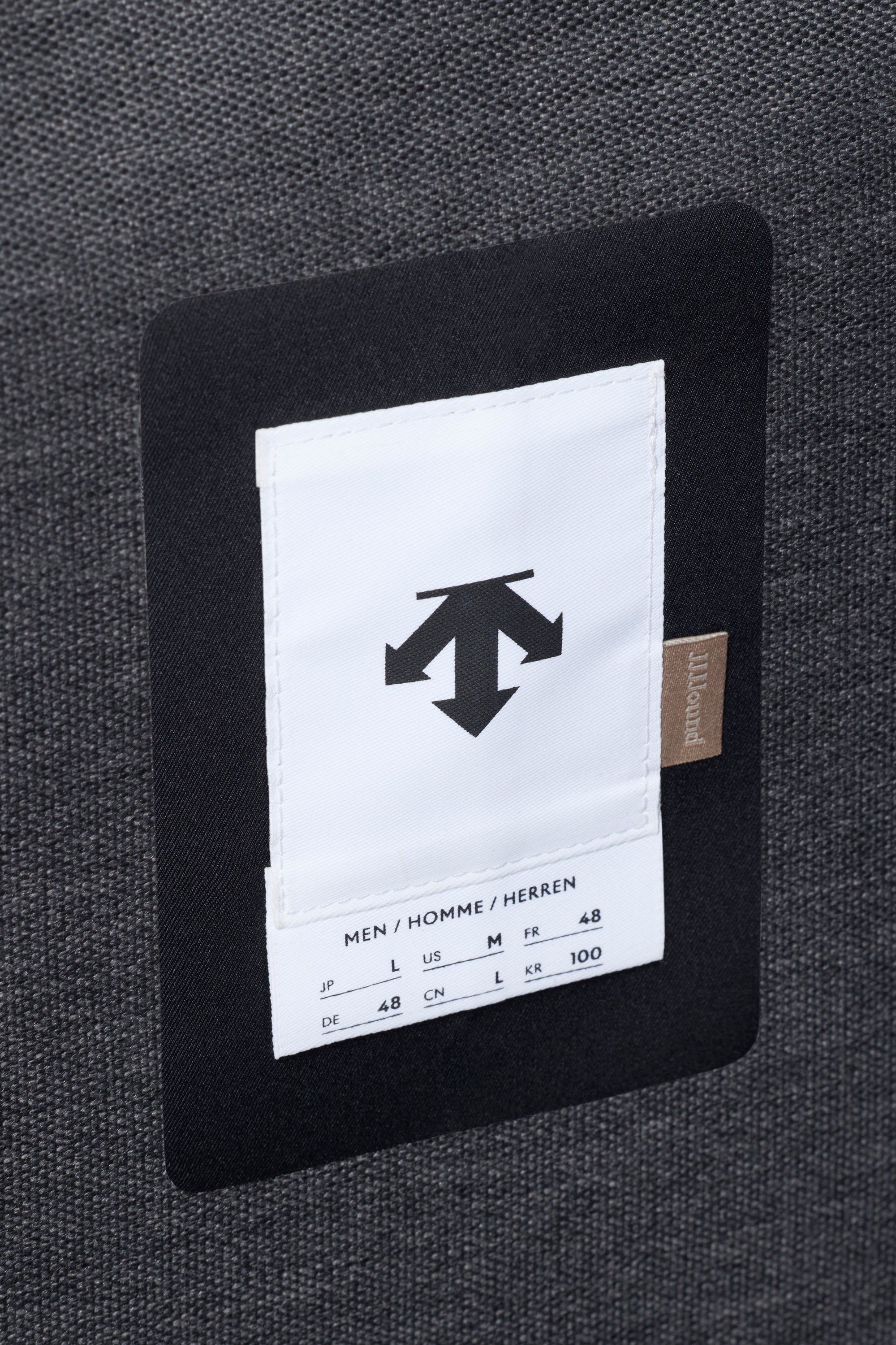 JJJJound Descente Duffle Bag - Charcoal