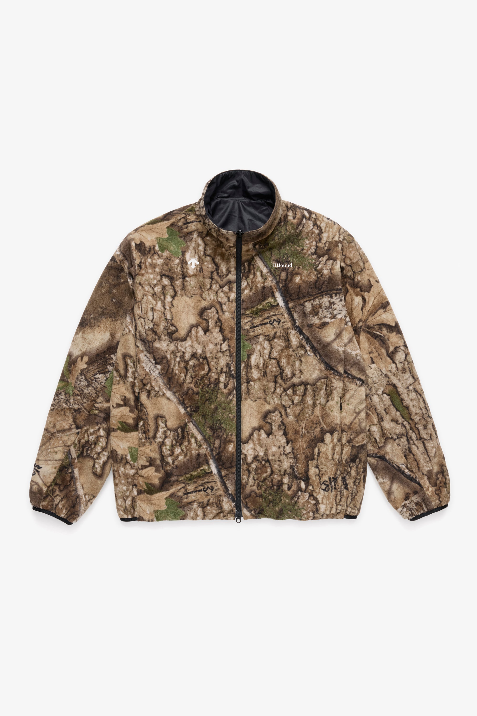 JJJJound Descente Reversible Jacket - Black/Charcoal