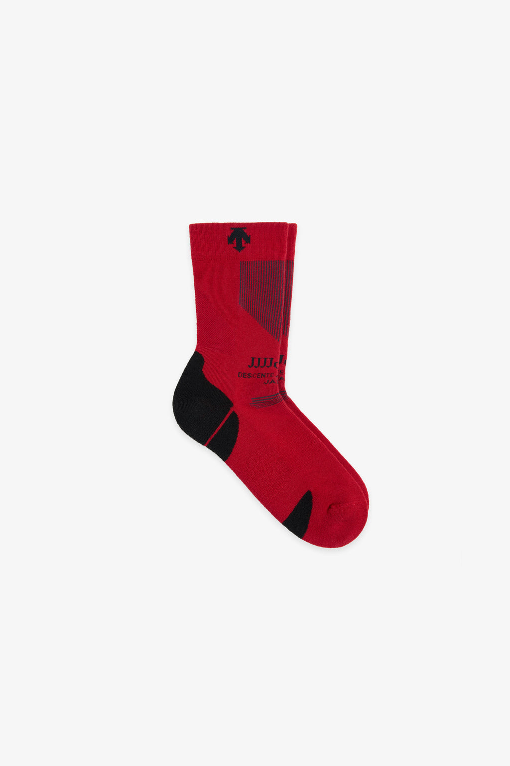 JJJJound Descente Socks - Red/Black