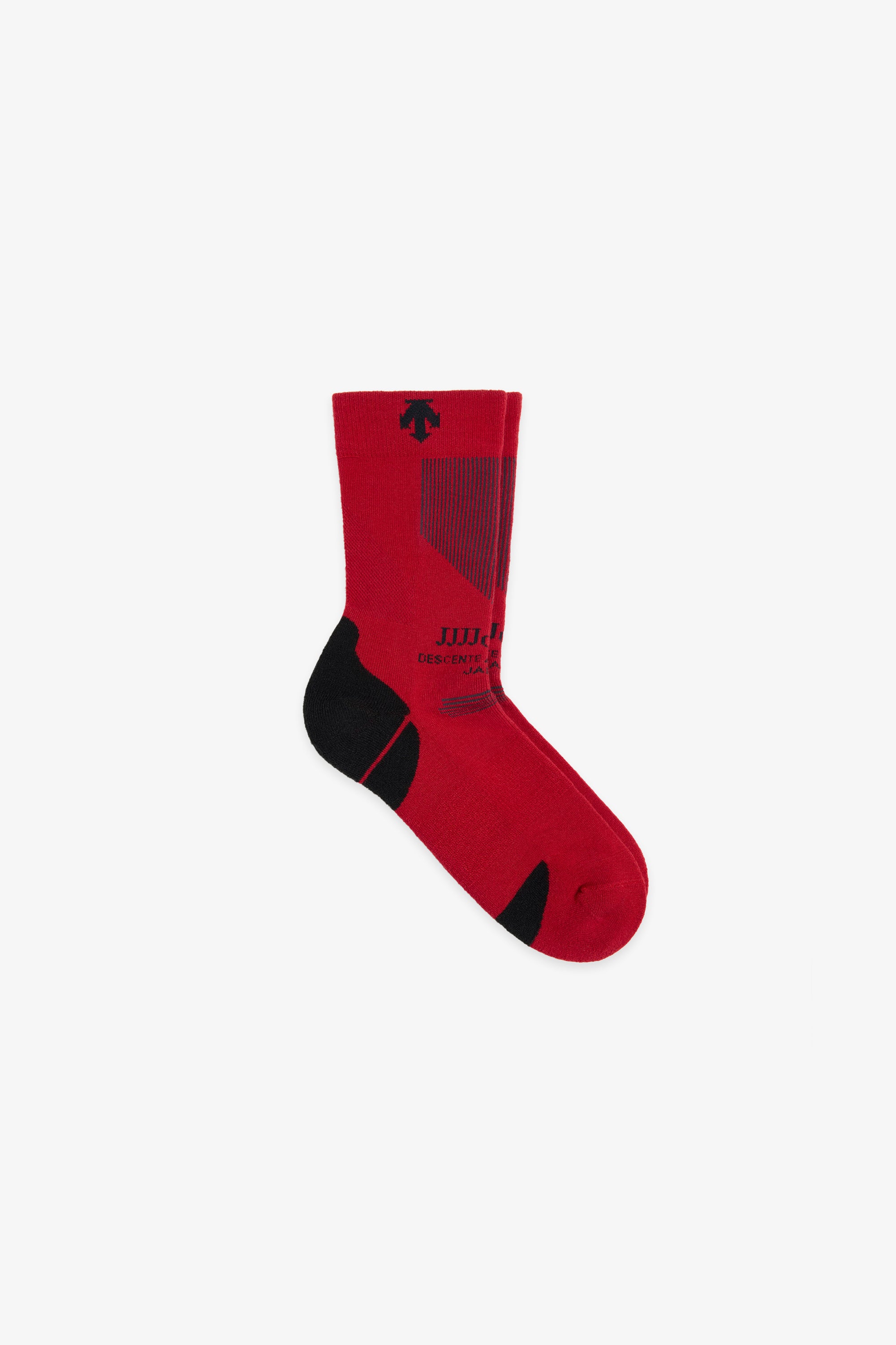 JJJJound Descente Socks - Red/Black