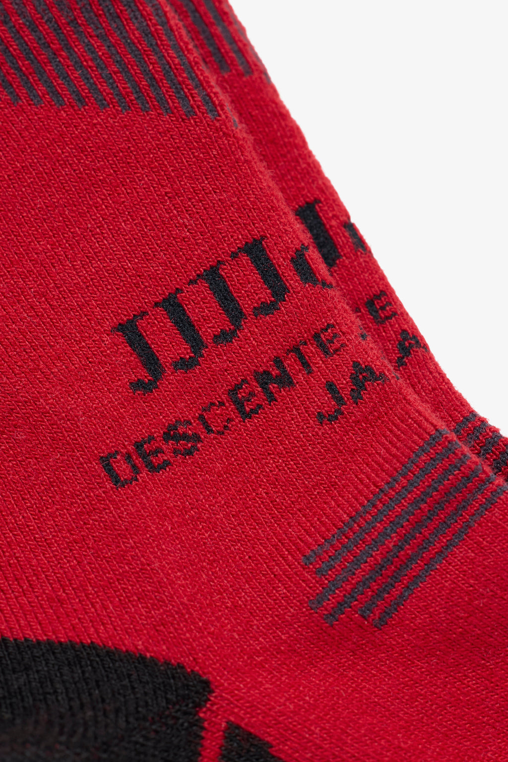 JJJJound Descente Socks - Red/Black