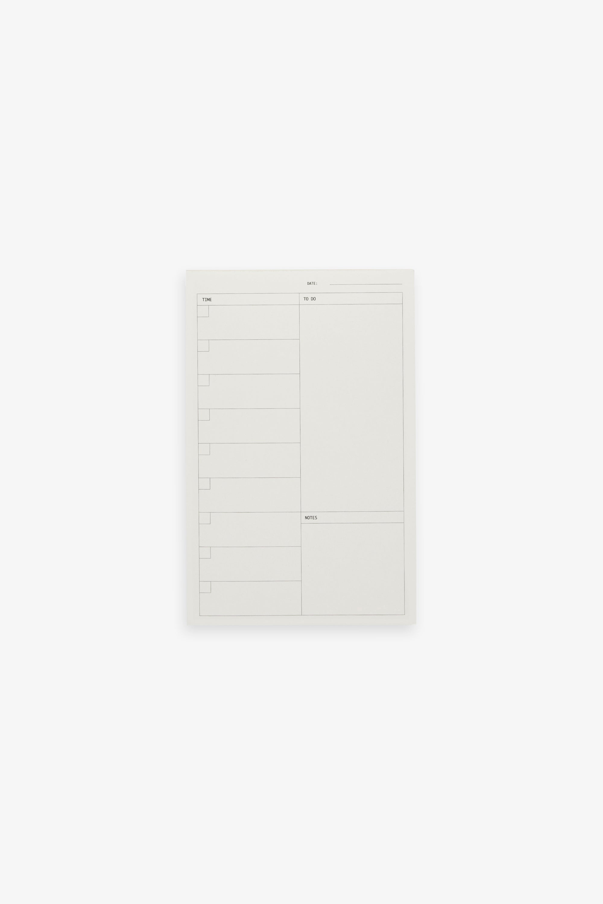 Daily Planner 5.5 x 8.5 - Natural