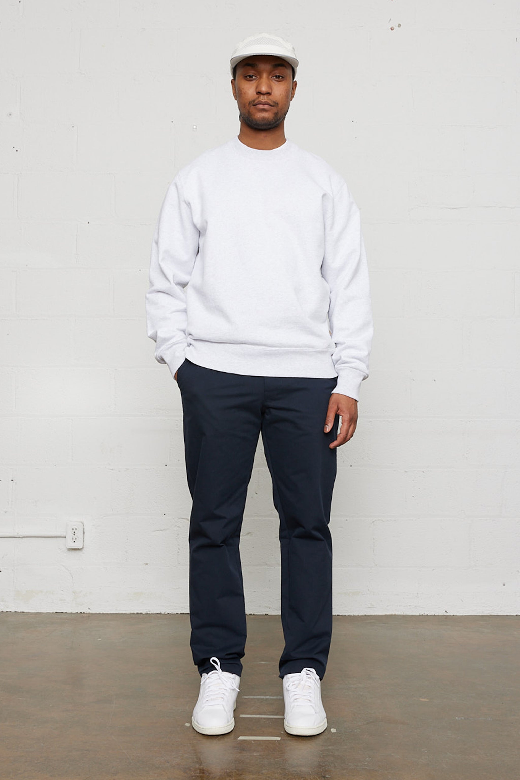 J90 Crewneck - Ash French Terry – JJJJound