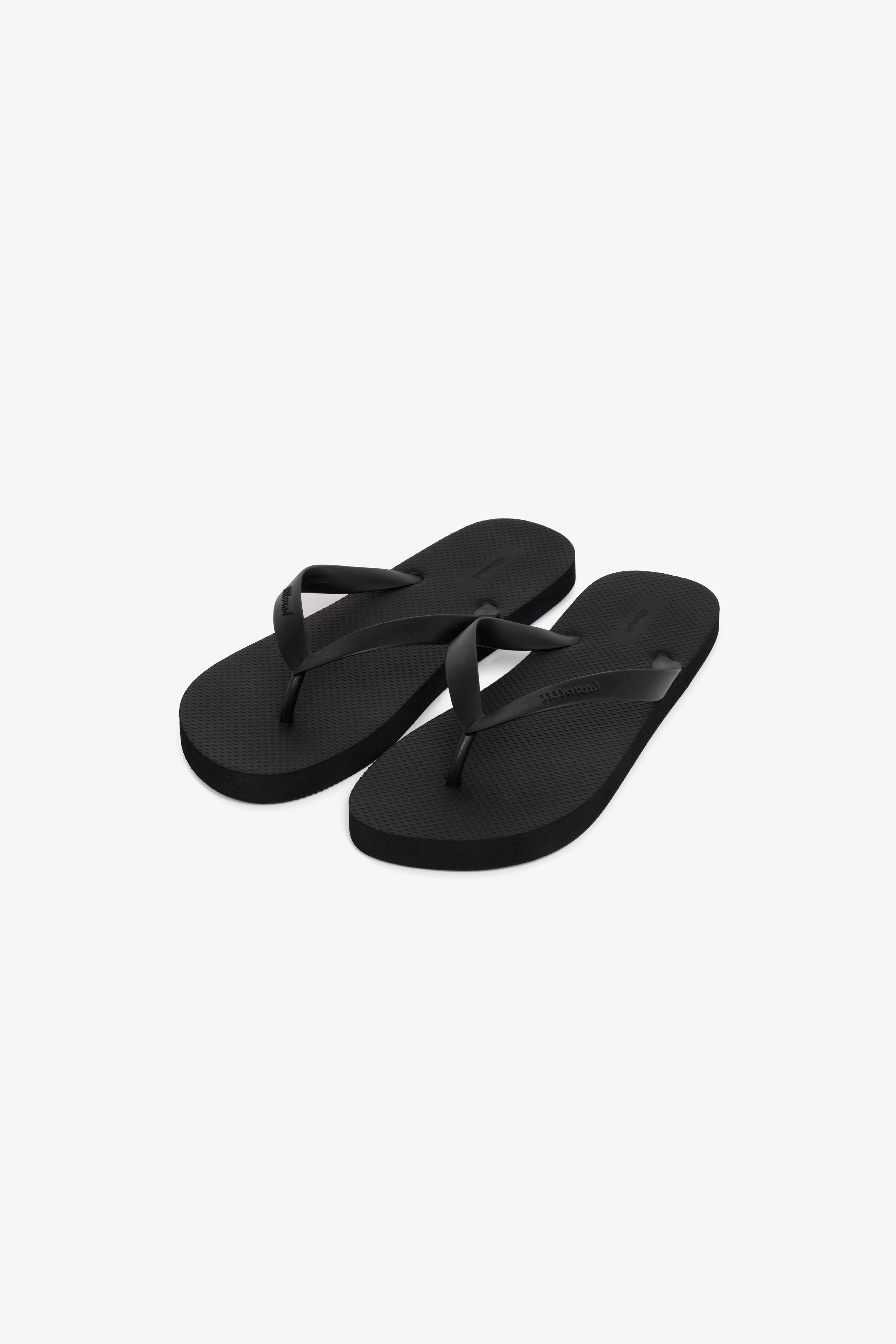 【新品正規品】JJJJound Slippers Black10-11 サンダル JJJJound Flip Flop - Black