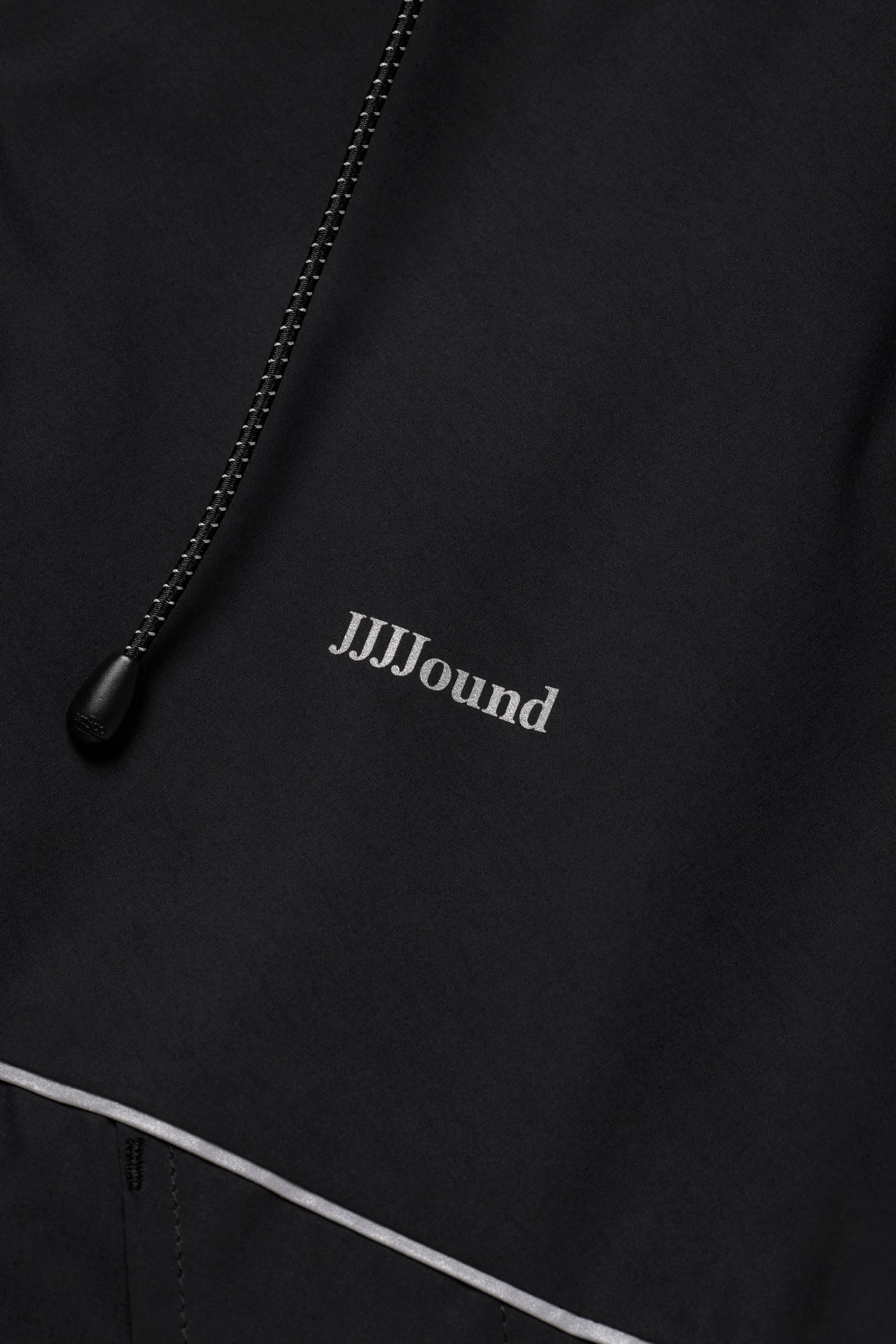Full Zip Parka - Black/Silver Reflective – JJJJound