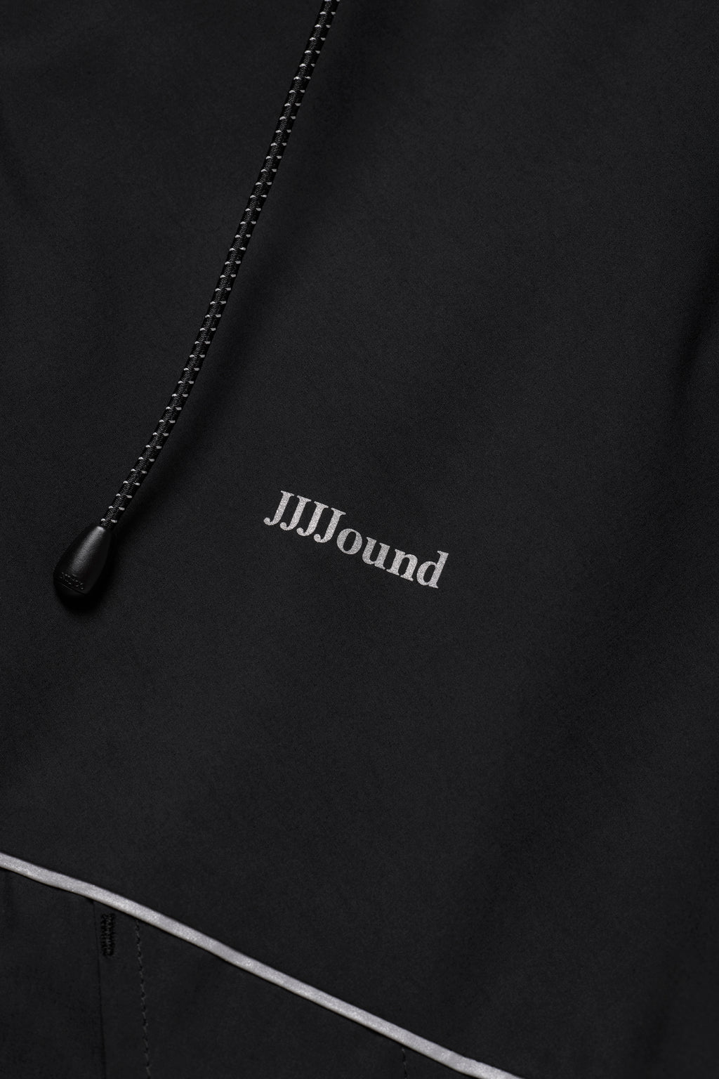 Full Zip Parka - Black/Silver Reflective