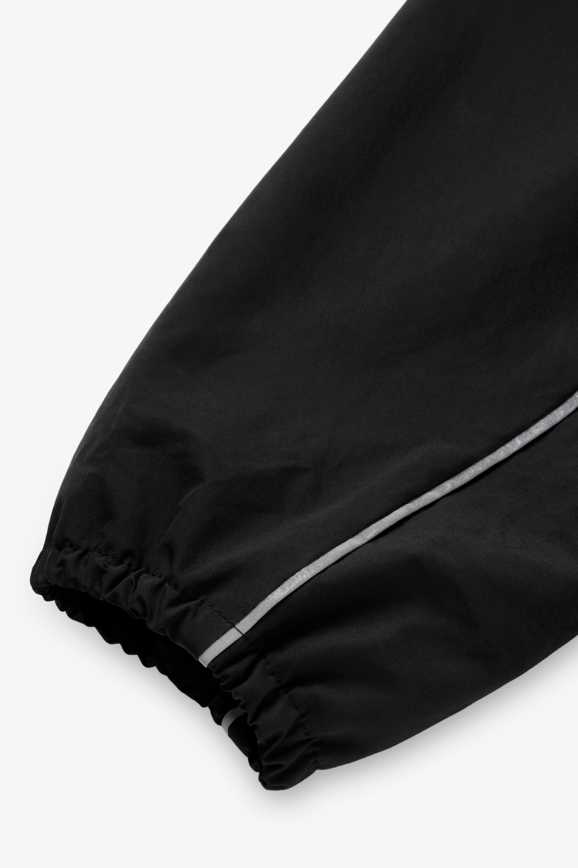 Full Zip Parka - Black/Silver Reflective