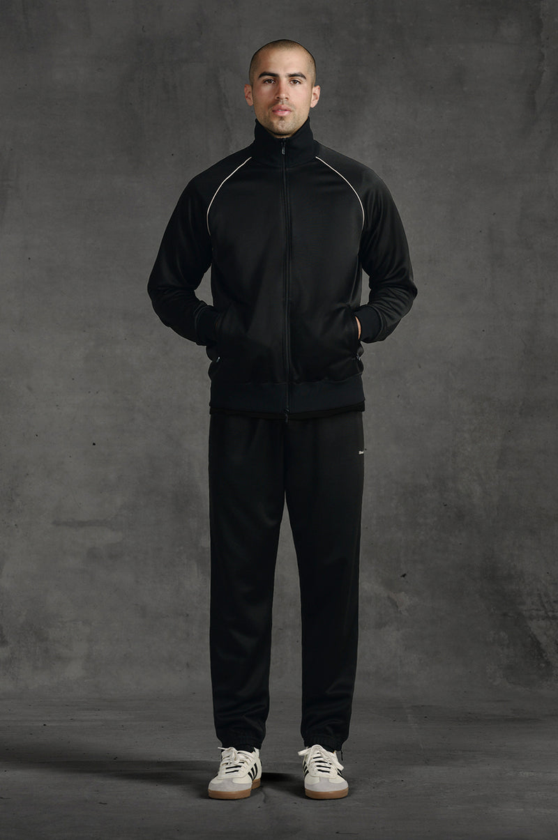 Fan Tracksuit Top - Black Tricot – JJJJound