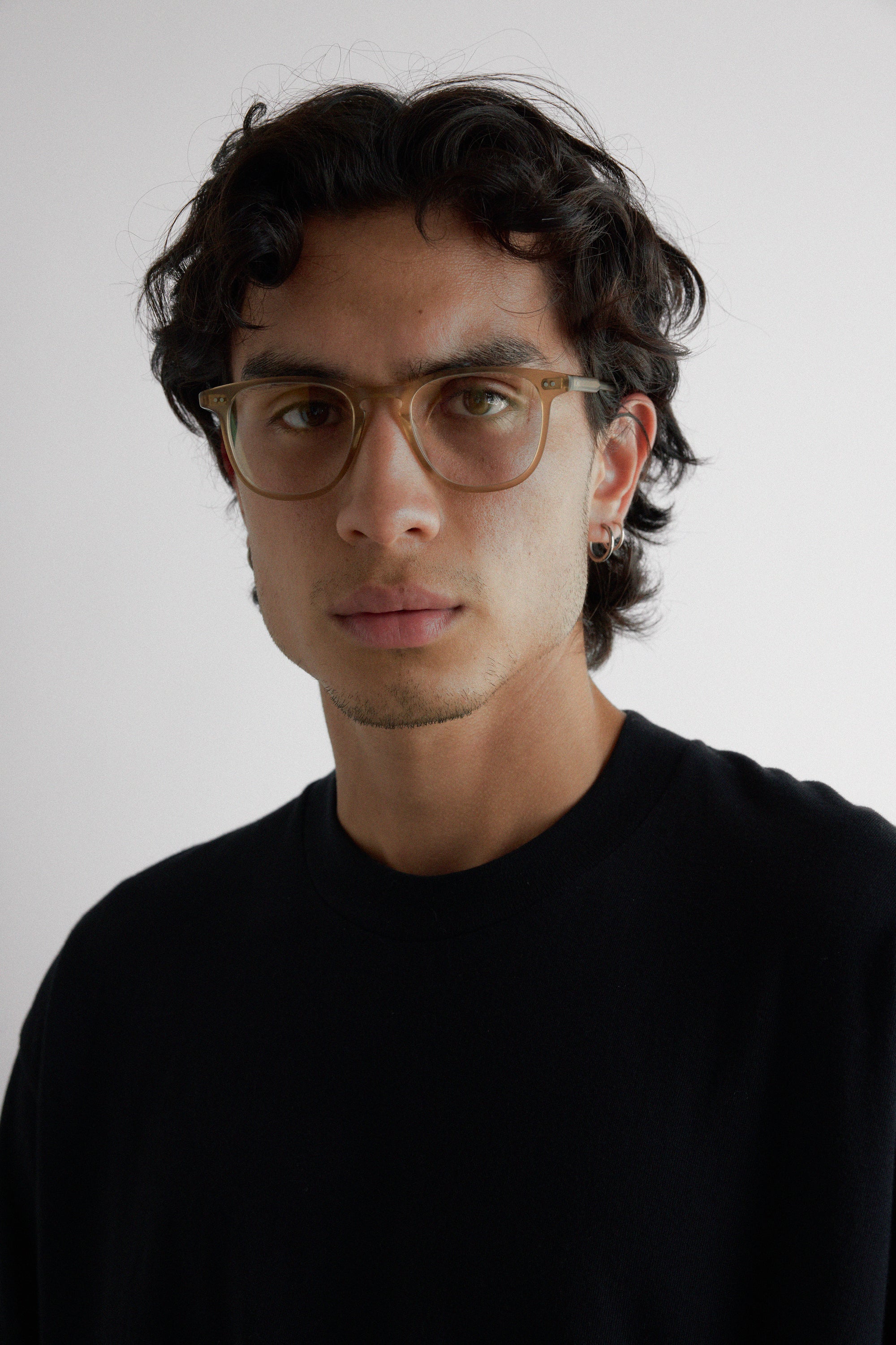 Garrett Leight Brooks Optical - Brooks 47 Matte Bottle Glass Brown