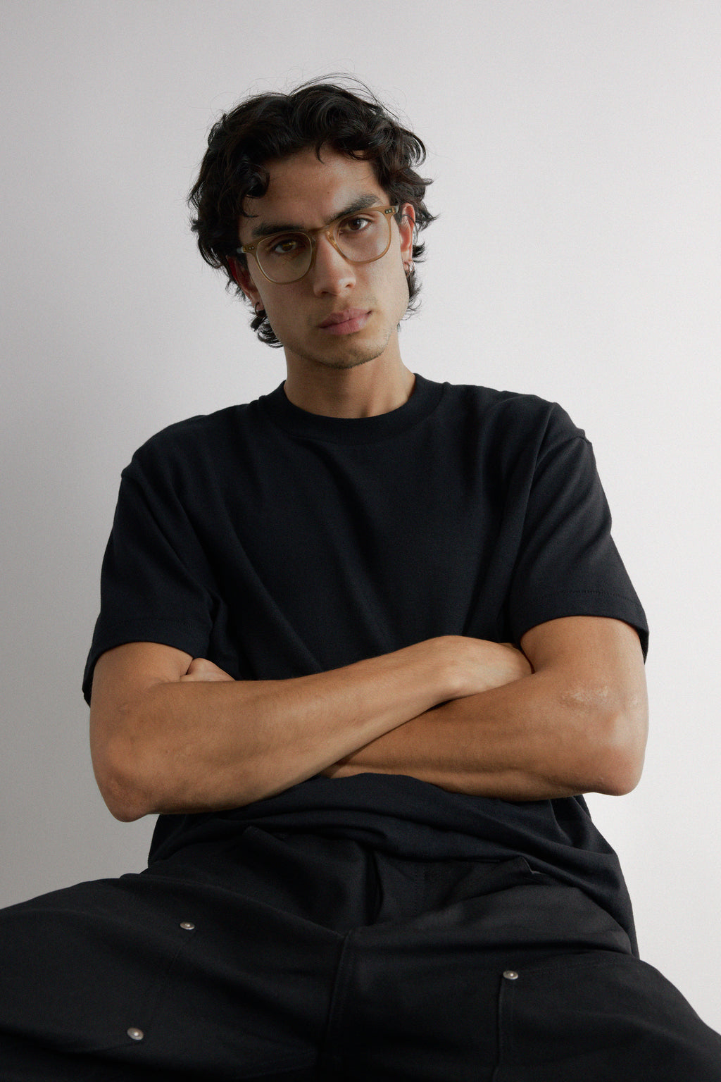 Garrett Leight Brooks Optical - Brooks 47 Matte Bottle Glass Brown