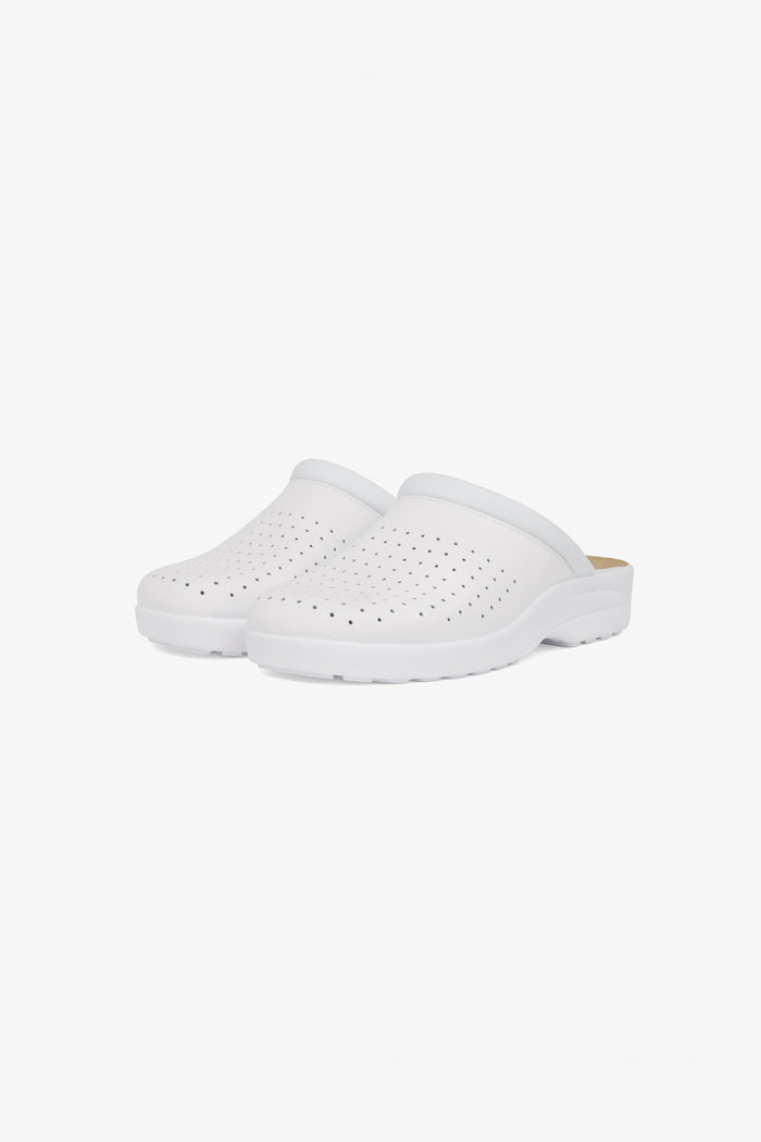 Italian Clog - White