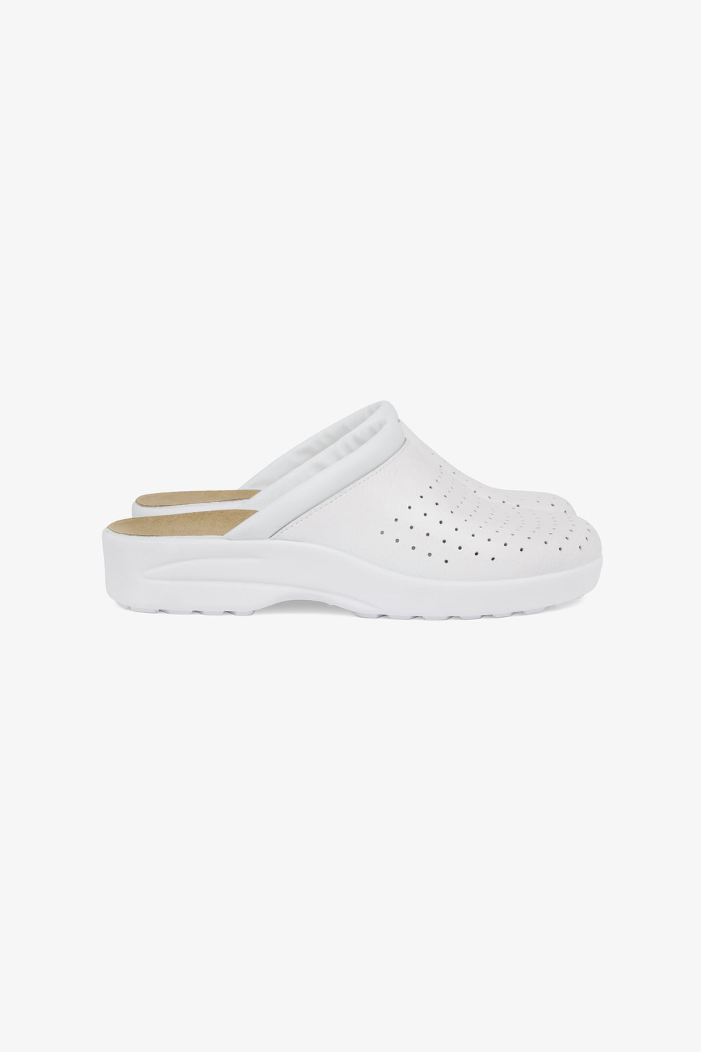 Italian Clog - White