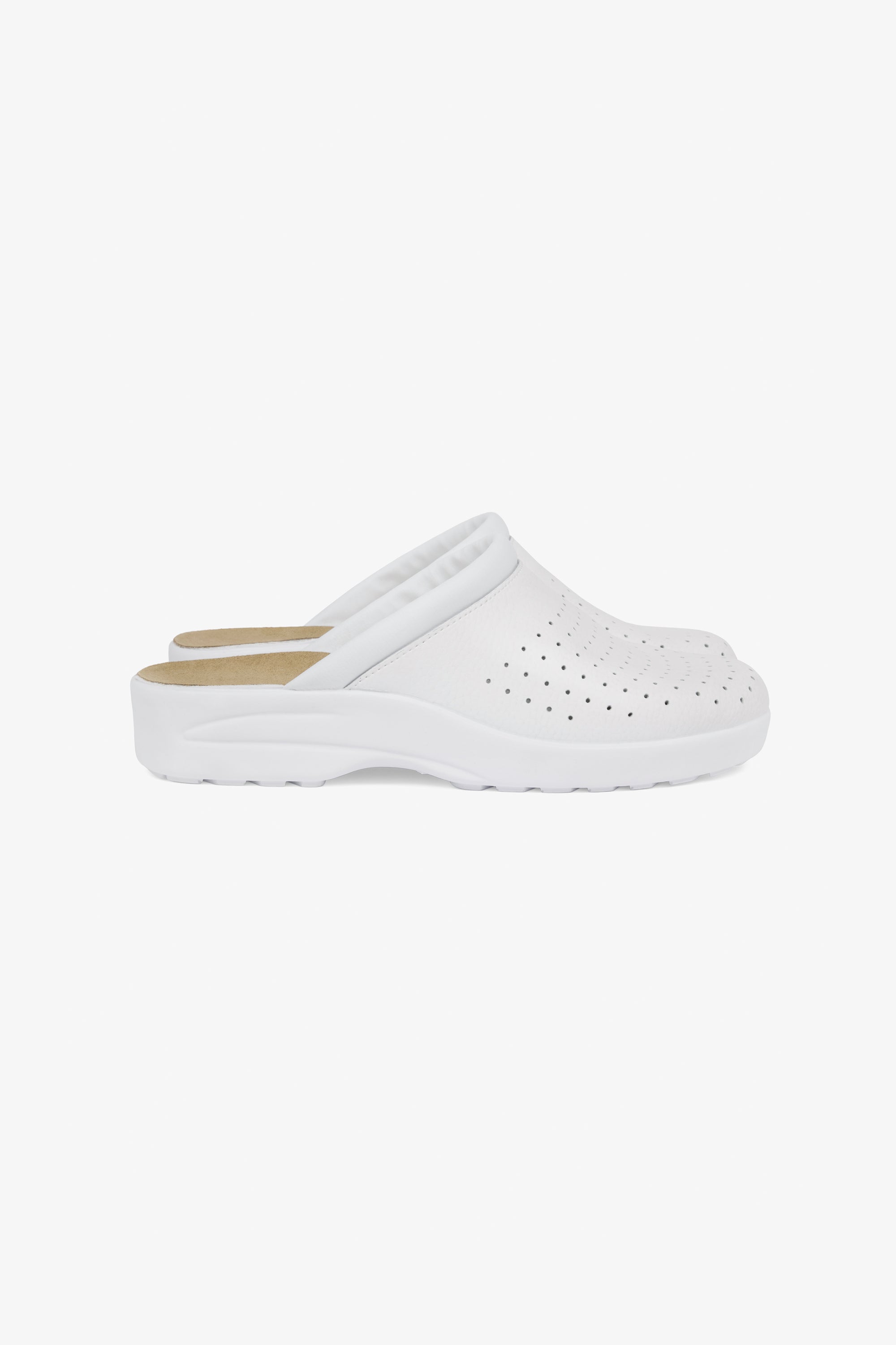 Italian Clog - White