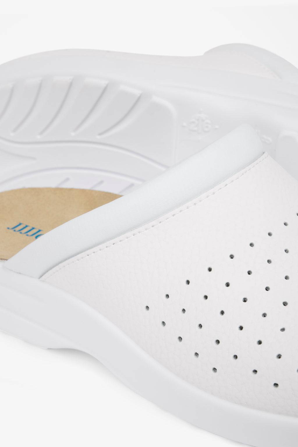 Italian Clog - White