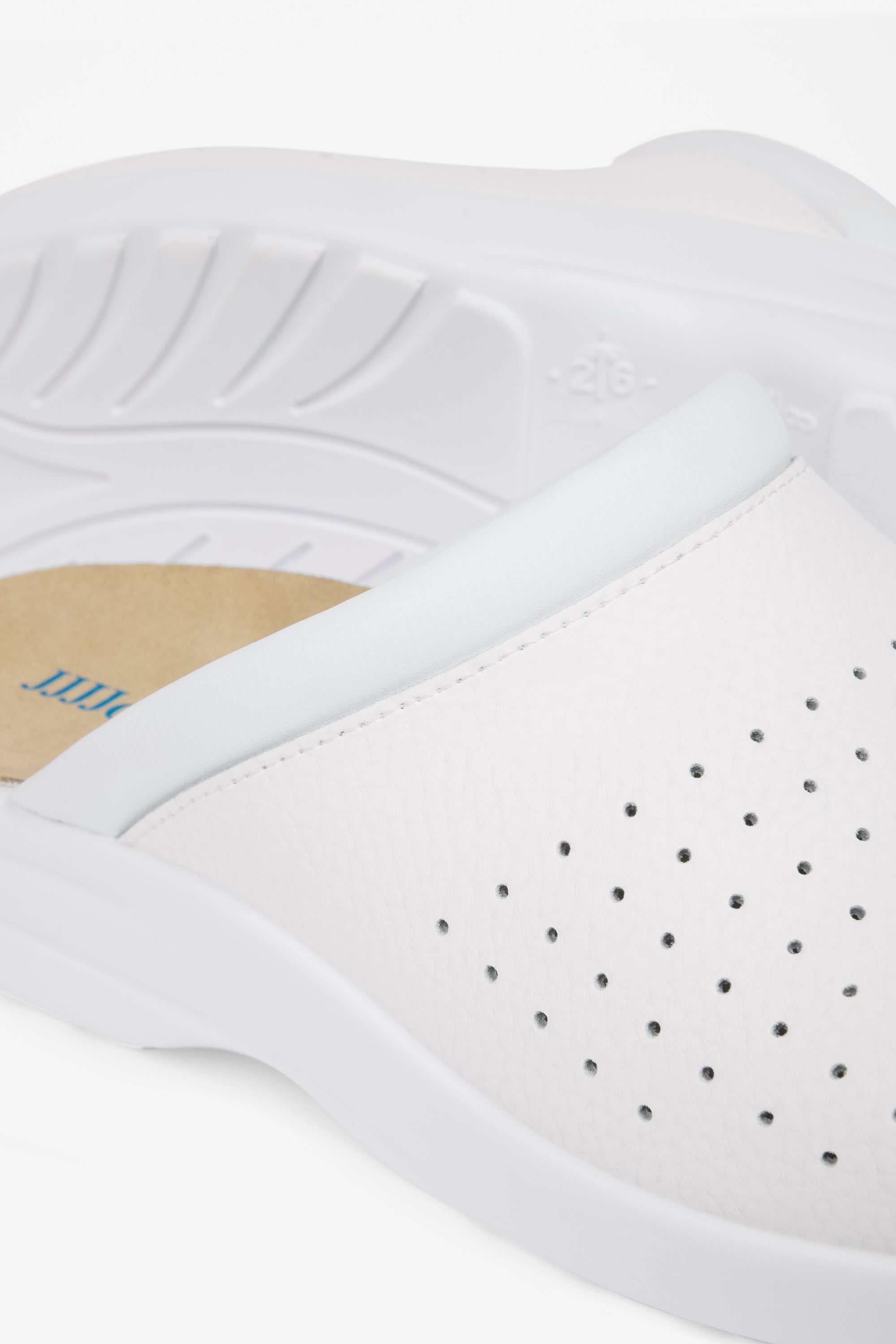 Italian Clog - White