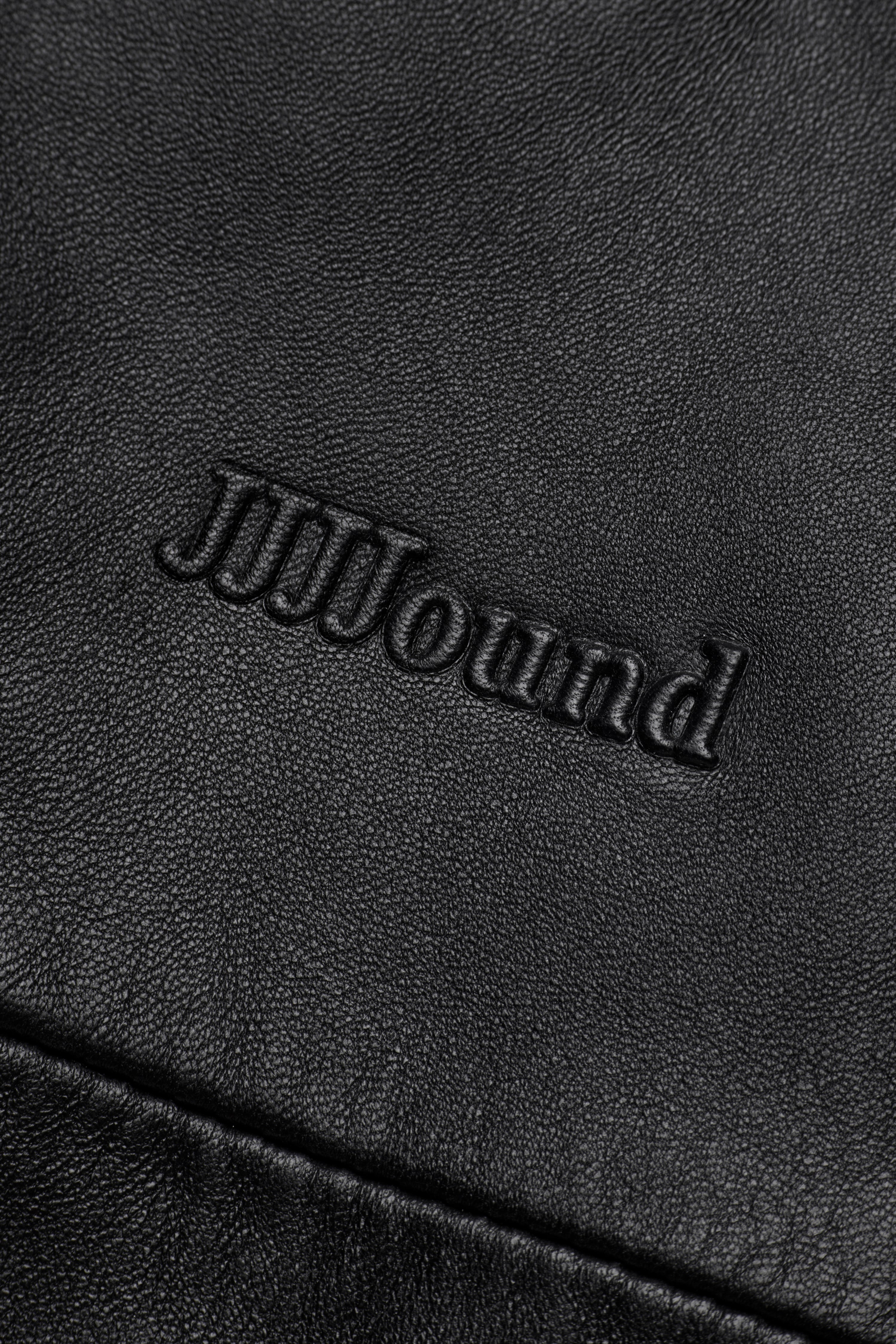 Leather Full Zip Parka - Black – JJJJound