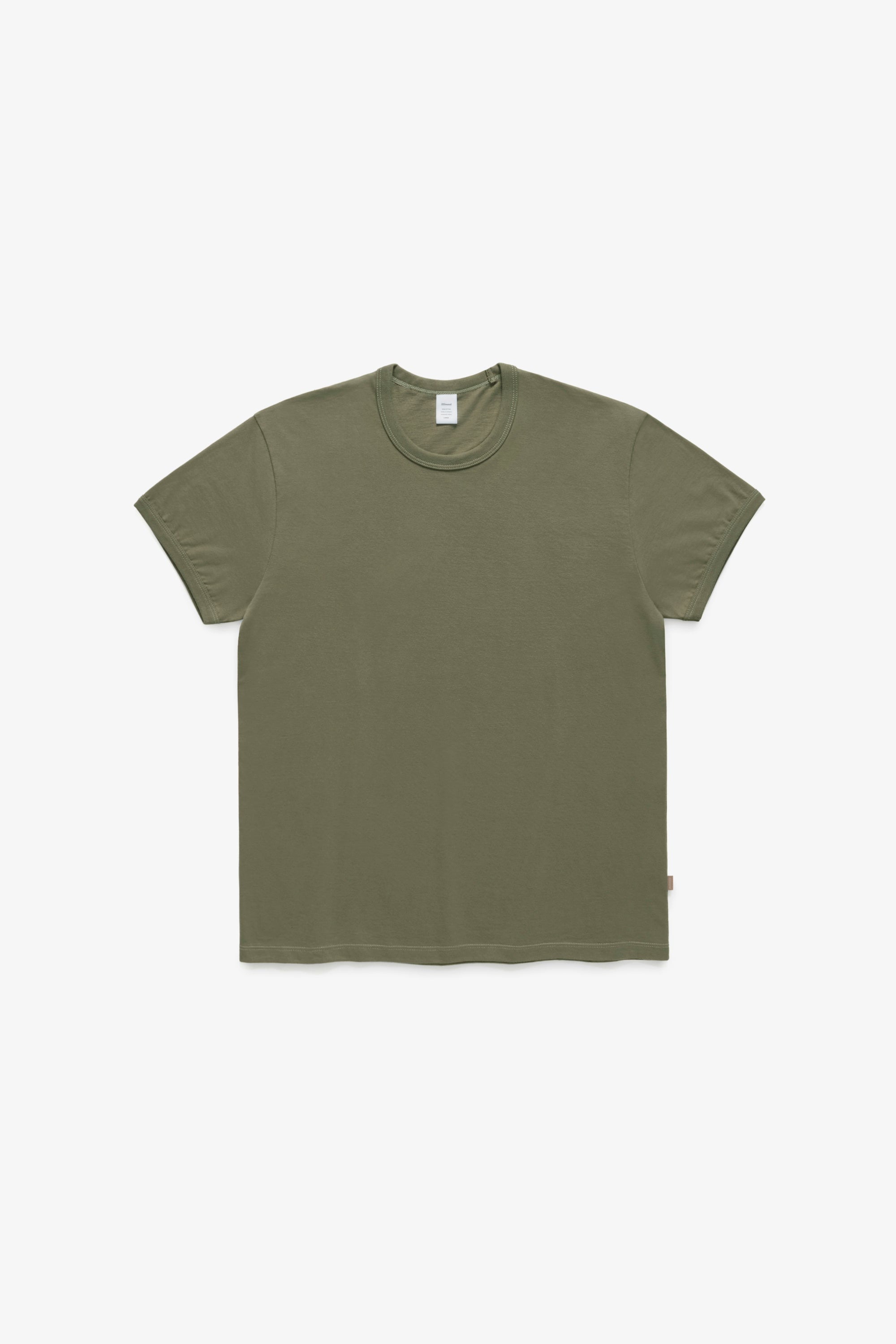 70s Ringer T-Shirt - Light Olive