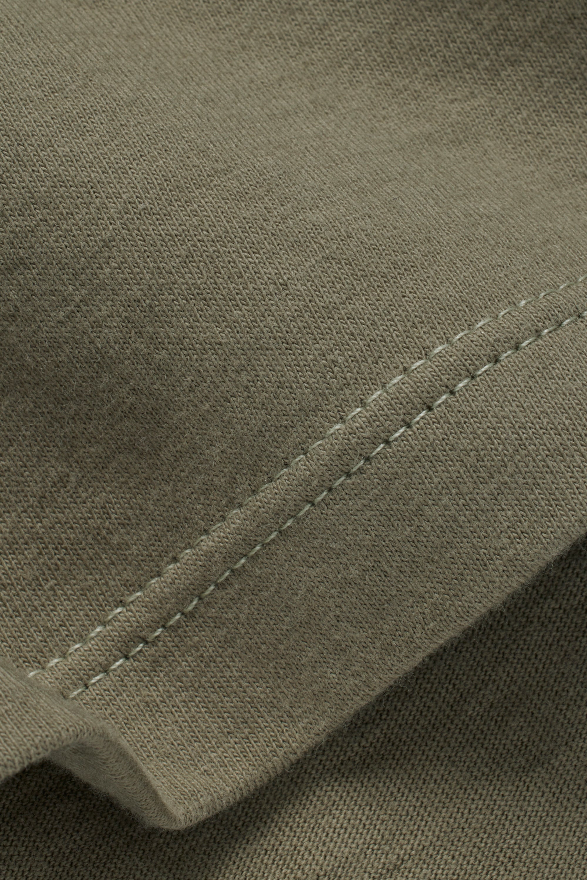 70s Ringer T-Shirt - Light Olive