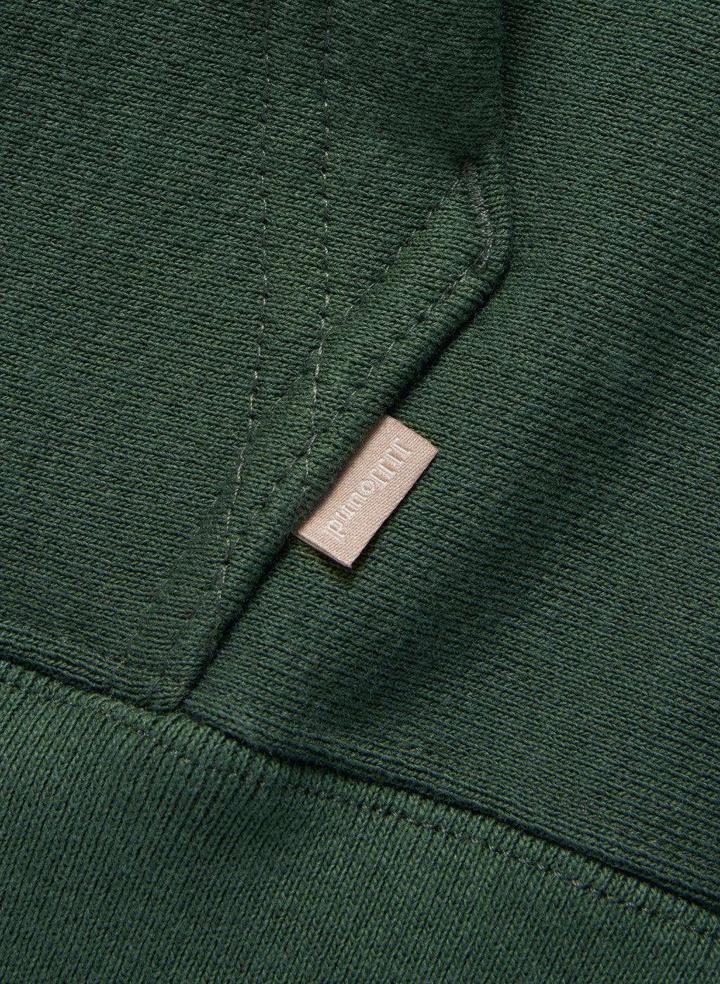 80s Hooded Sweatshirt - Dark Green
