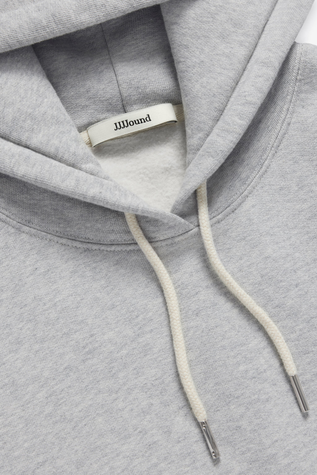 90s Hooded Sweatshirt - Grey Mix