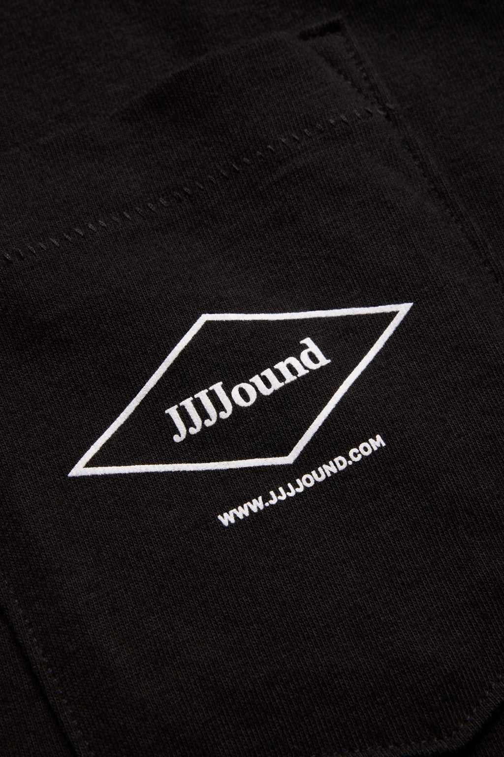 Printed Pocket T-Shirt - Black
