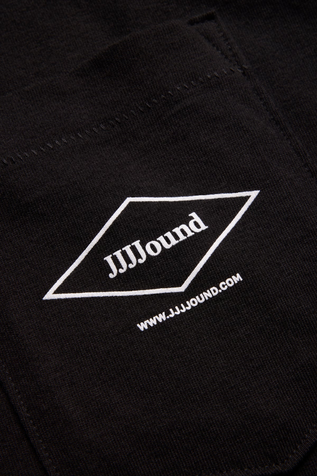 Printed Pocket T-Shirt - Black