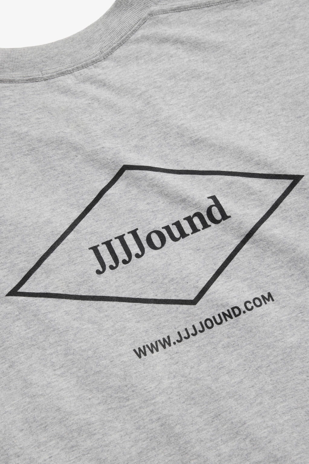Printed Pocket T-Shirt - Light Grey Mix