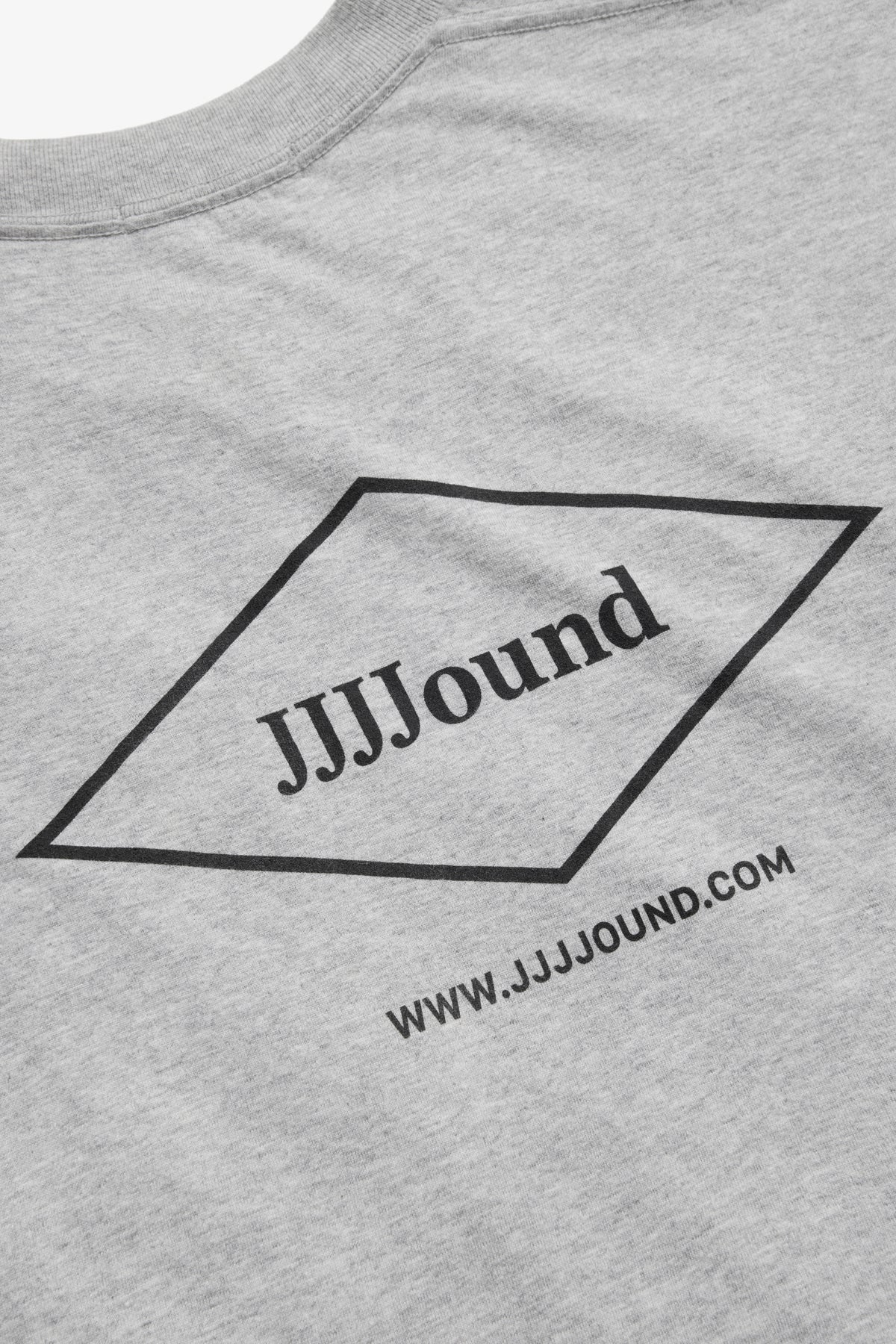 Printed Pocket T-Shirt - Light Grey Mix