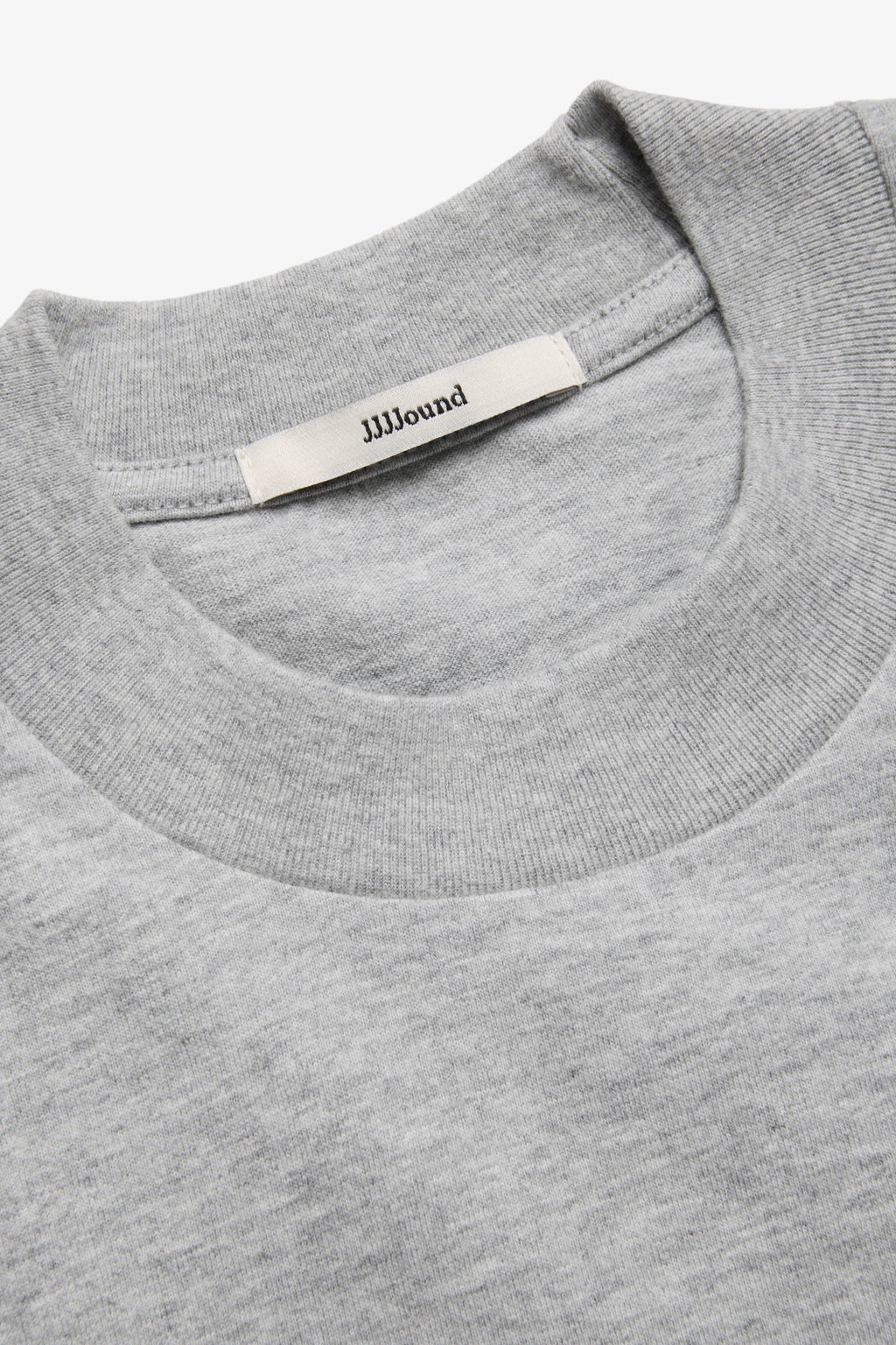 Printed Pocket T-Shirt - Light Grey Mix
