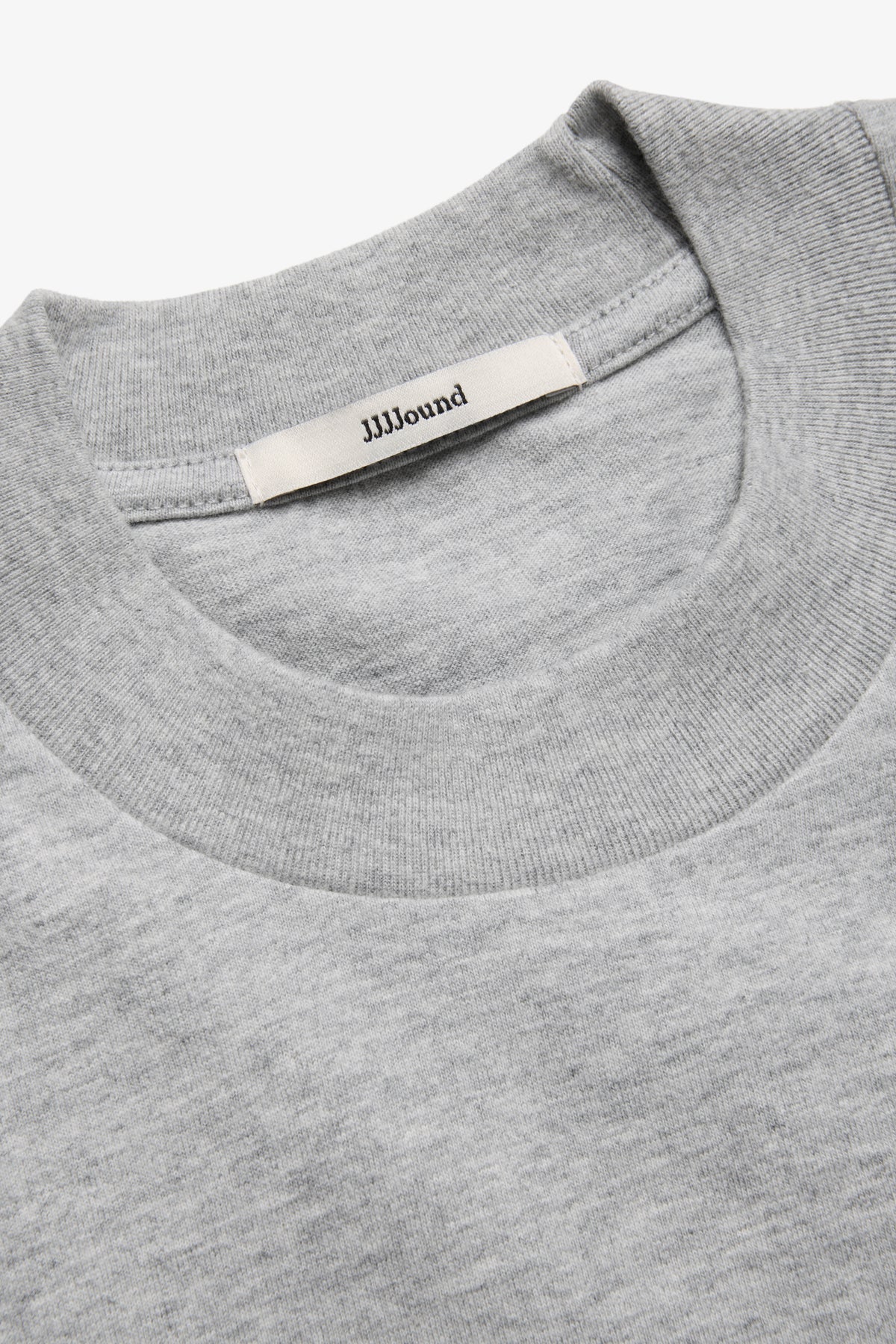 Printed Pocket T-Shirt - Light Grey Mix