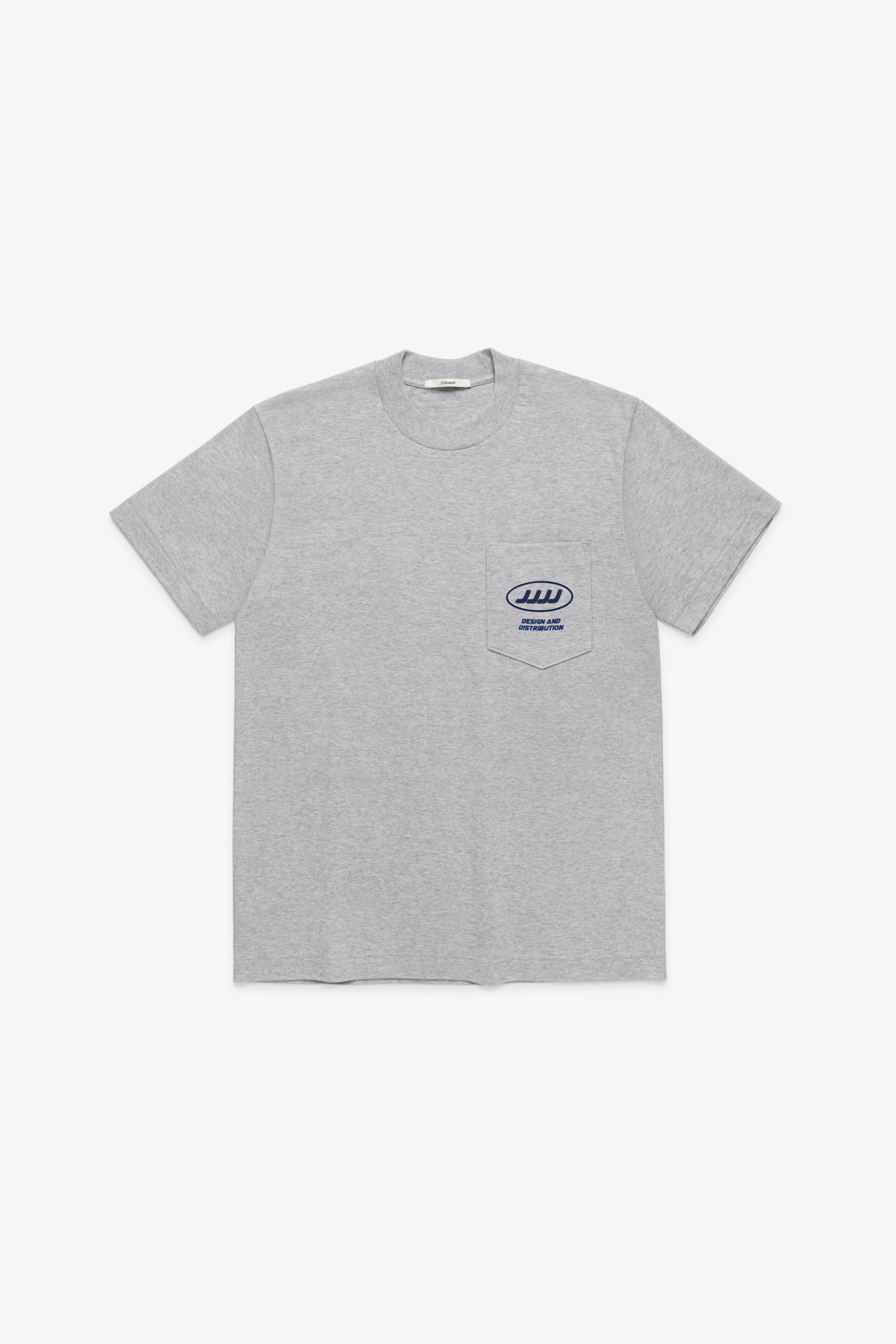Design and Distribution Pocket T-Shirt - Light Grey Mix – JJJJound