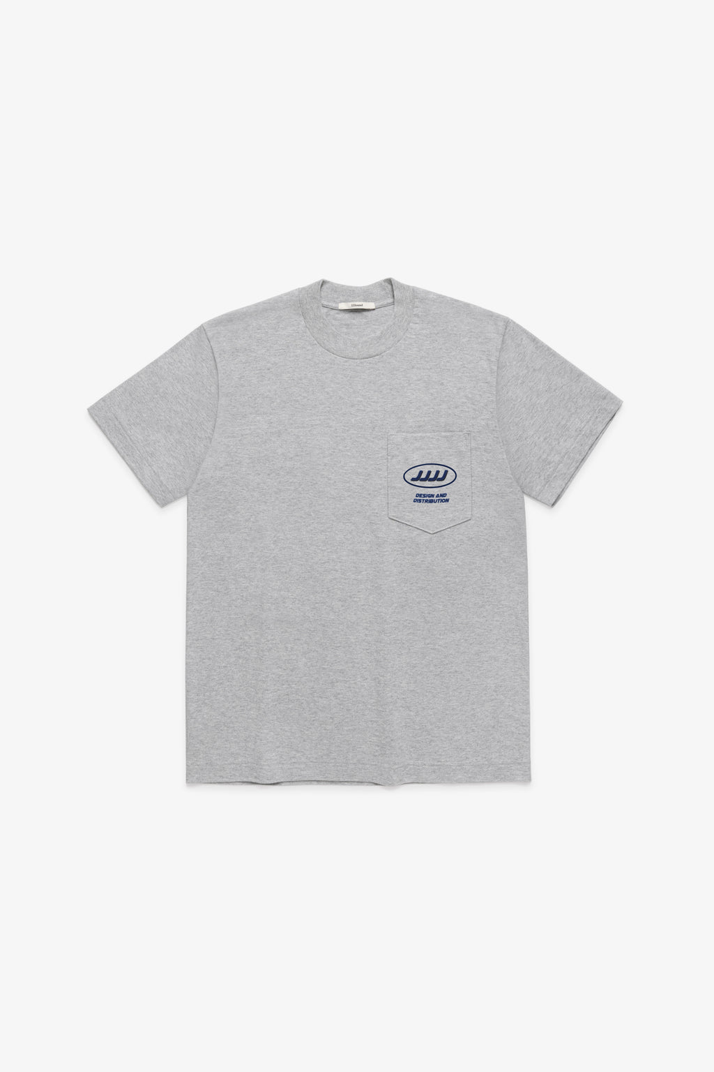 Design and Distribution Pocket T-Shirt - Light Grey Mix