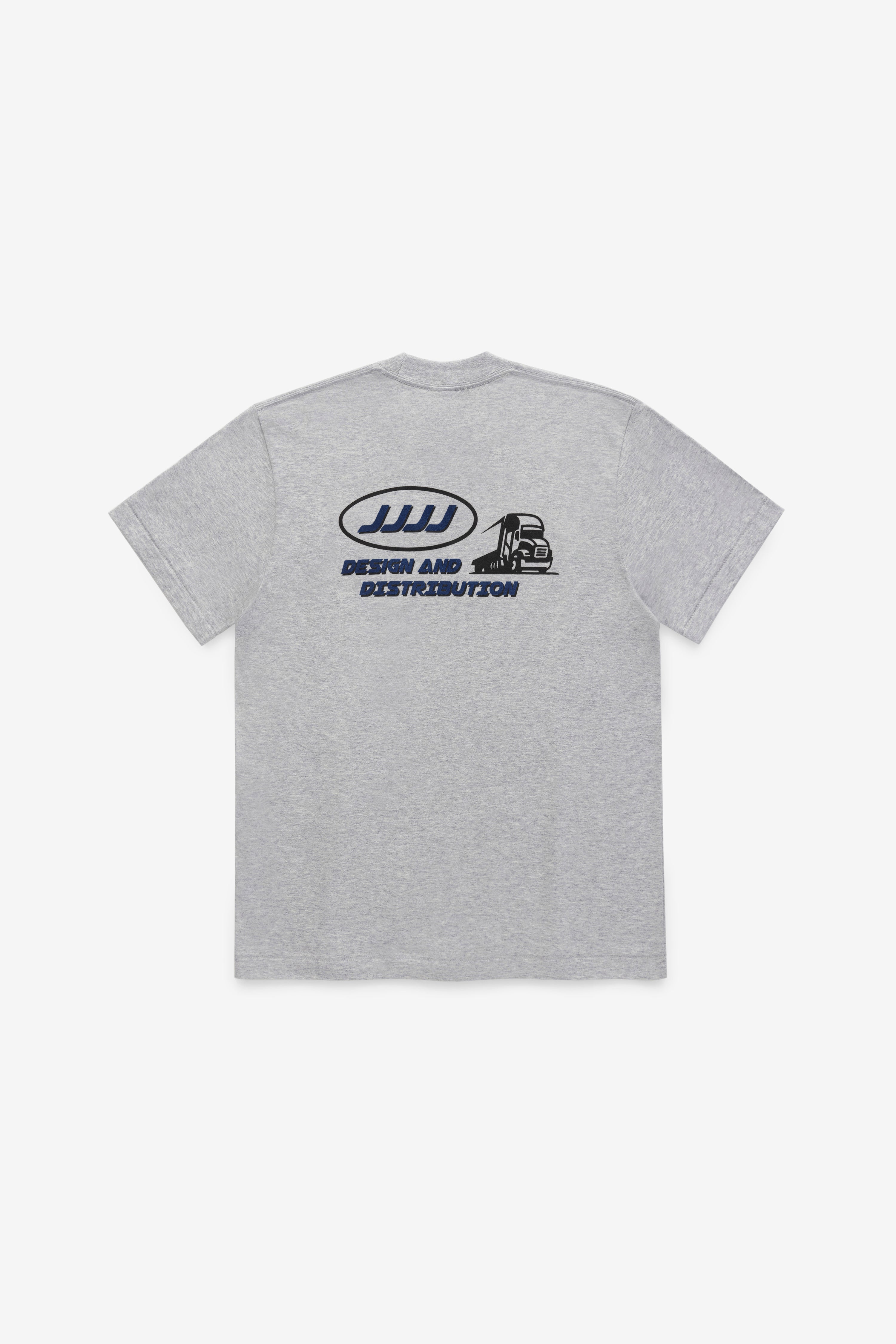 Design and Distribution Pocket T-Shirt - Light Grey Mix – JJJJound