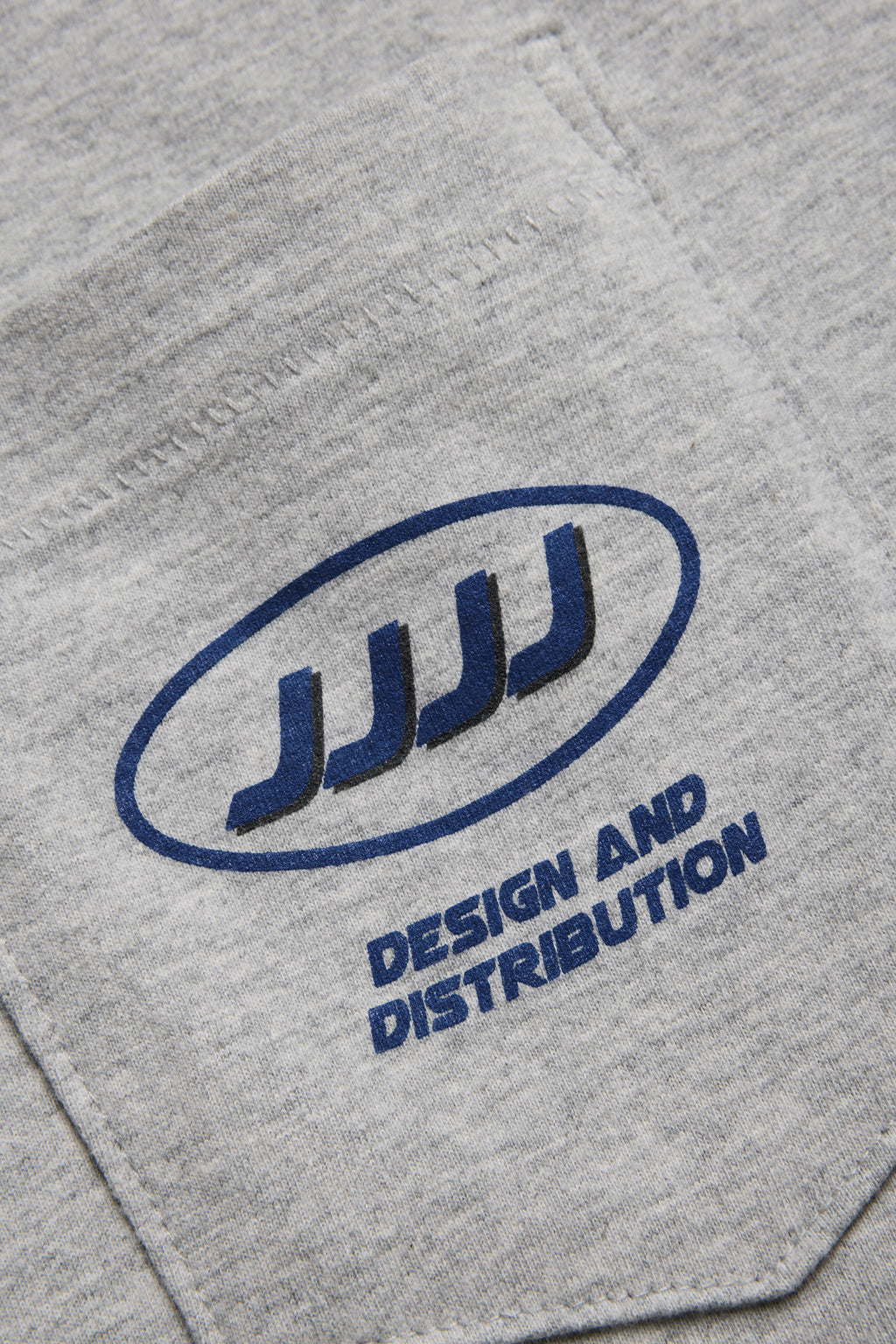 Design and Distribution Pocket T-Shirt - Light Grey Mix