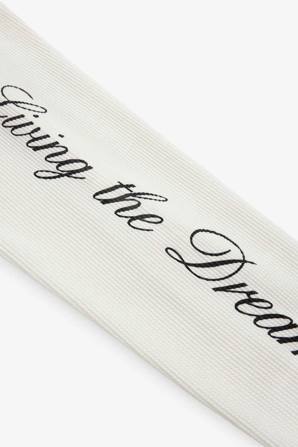 Living the Dream Waffle Longsleeve - Off White