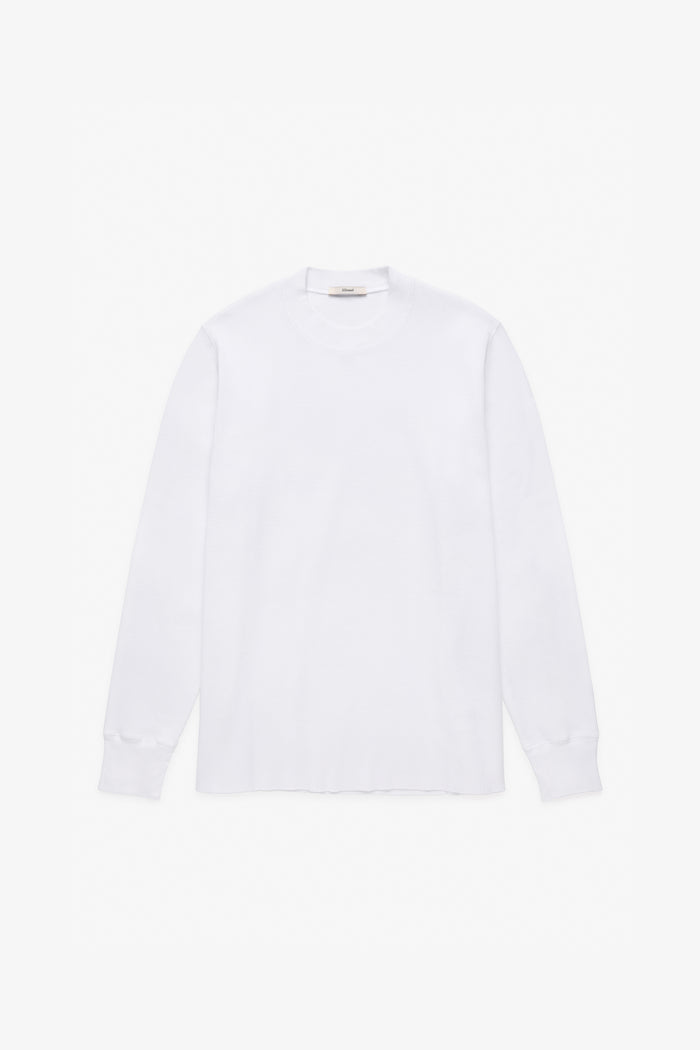 90s Waffle Longsleeve - White