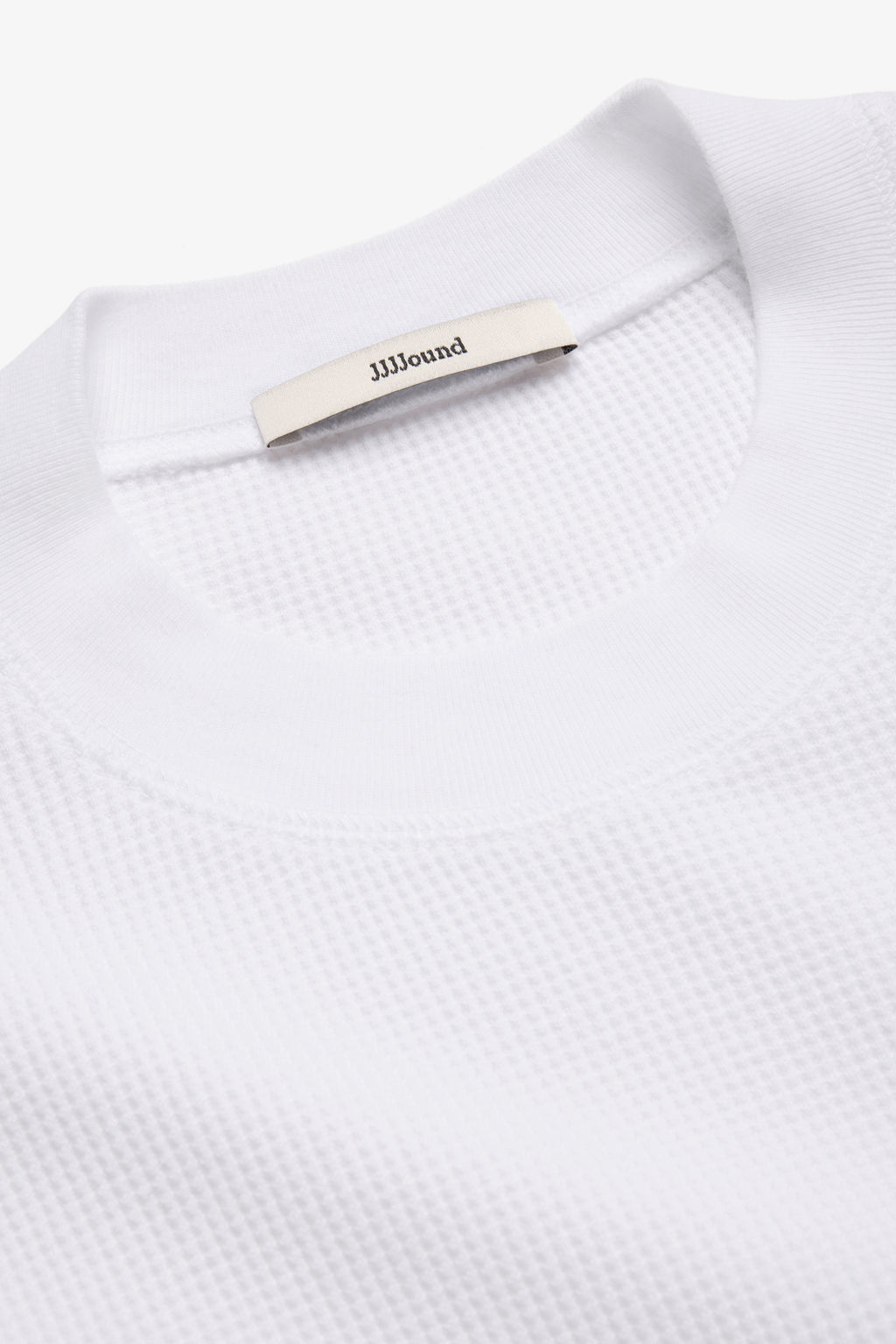 90s Waffle Longsleeve - White
