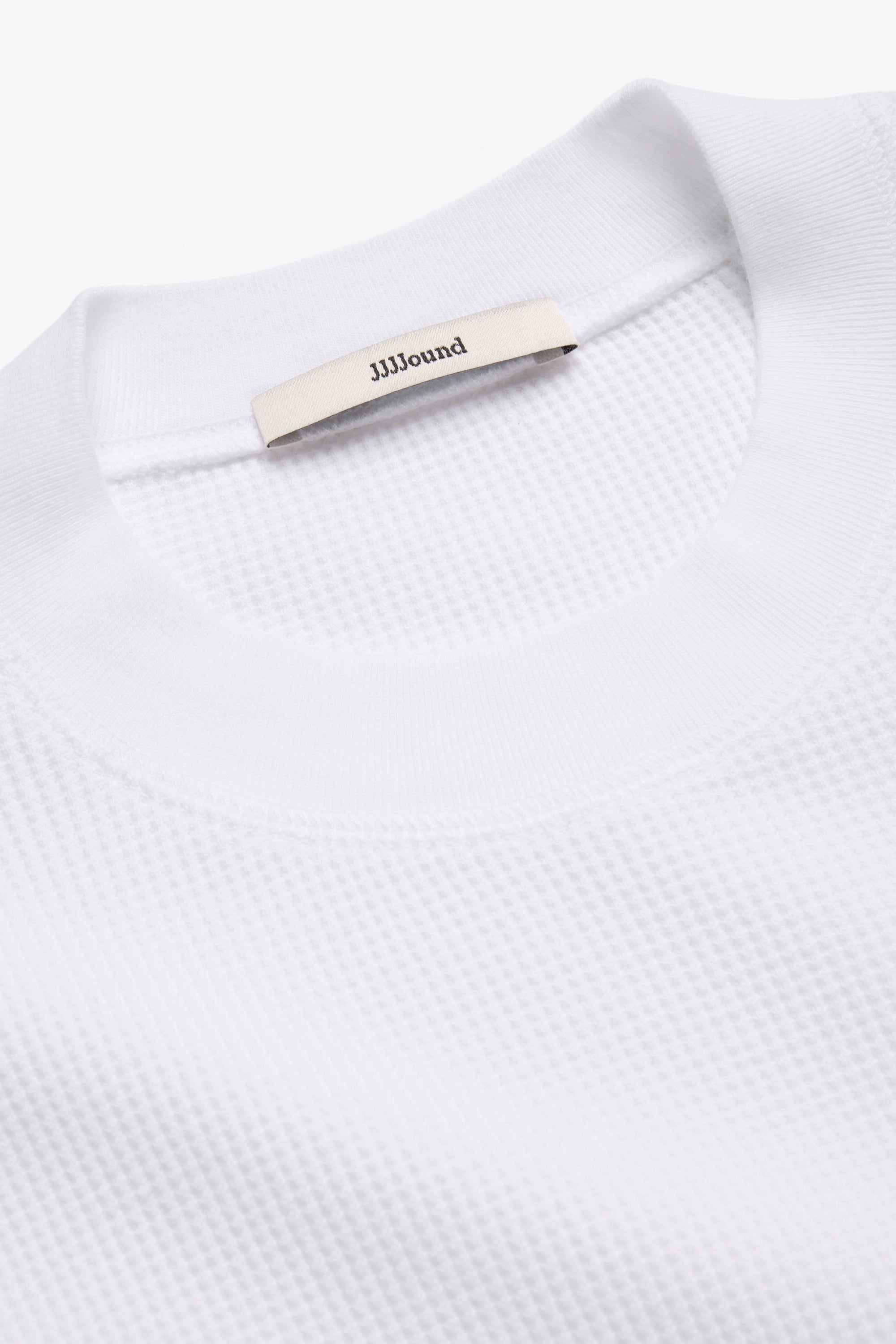 90s Waffle Longsleeve - White