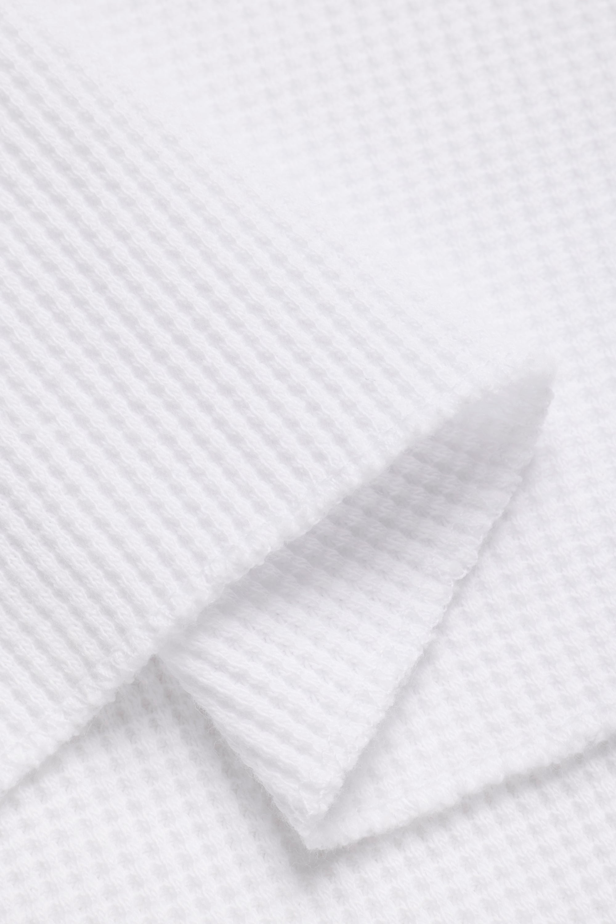 90s Waffle Longsleeve - White